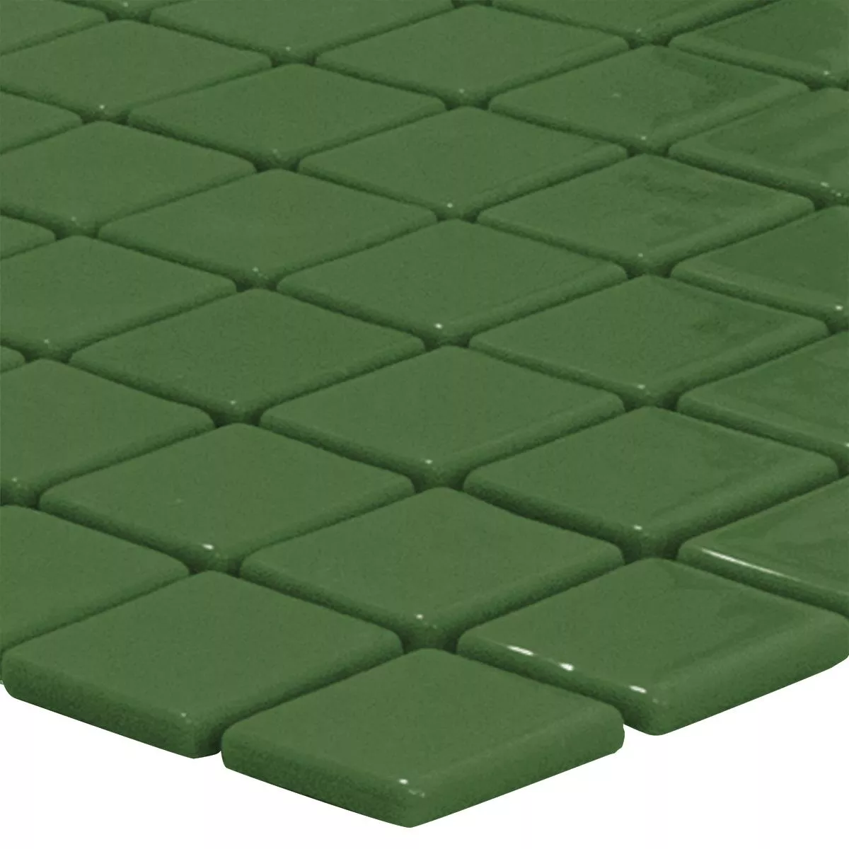 Glas Simbassäng Mosaik Venetia Mörkgrön Glas Simbassäng Mosaik Venetia Mörkgrön