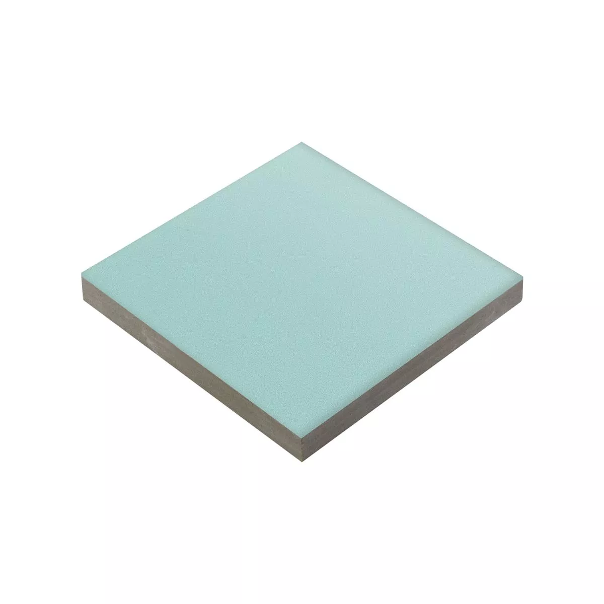 Stengods Plattor Genexia Uni Turkos Rosone 4,6x4,6cm Stengods Plattor Genexia Uni Turkos Rosone 4,6x4,6cm
