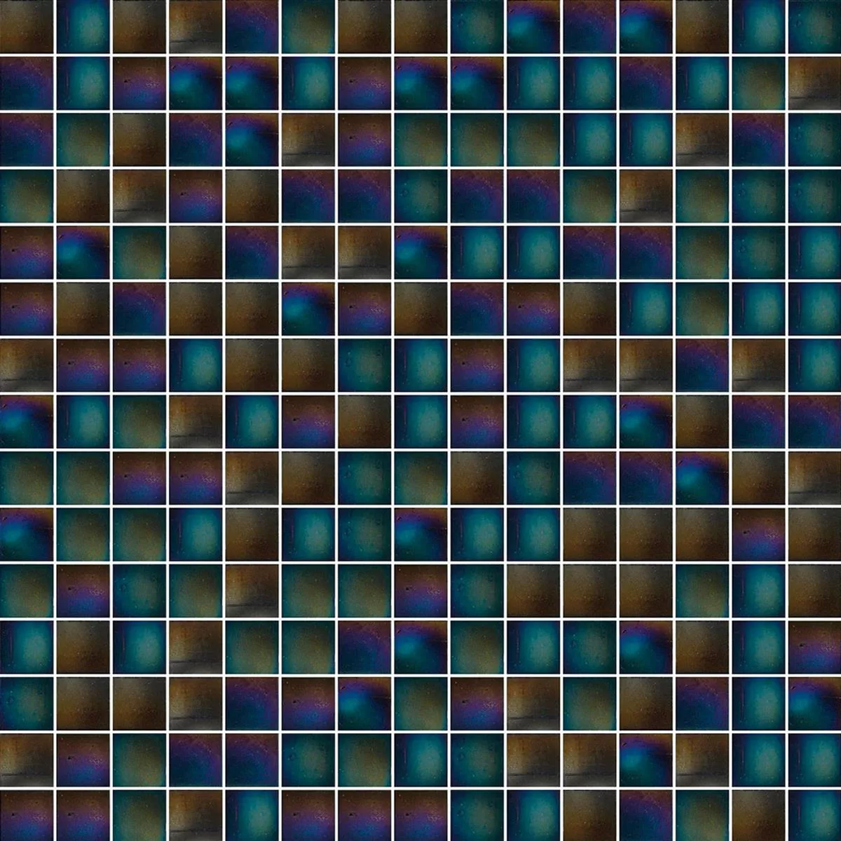 Glasmosaik Plattor Trend-Vi 798 Shining 20x20 mm