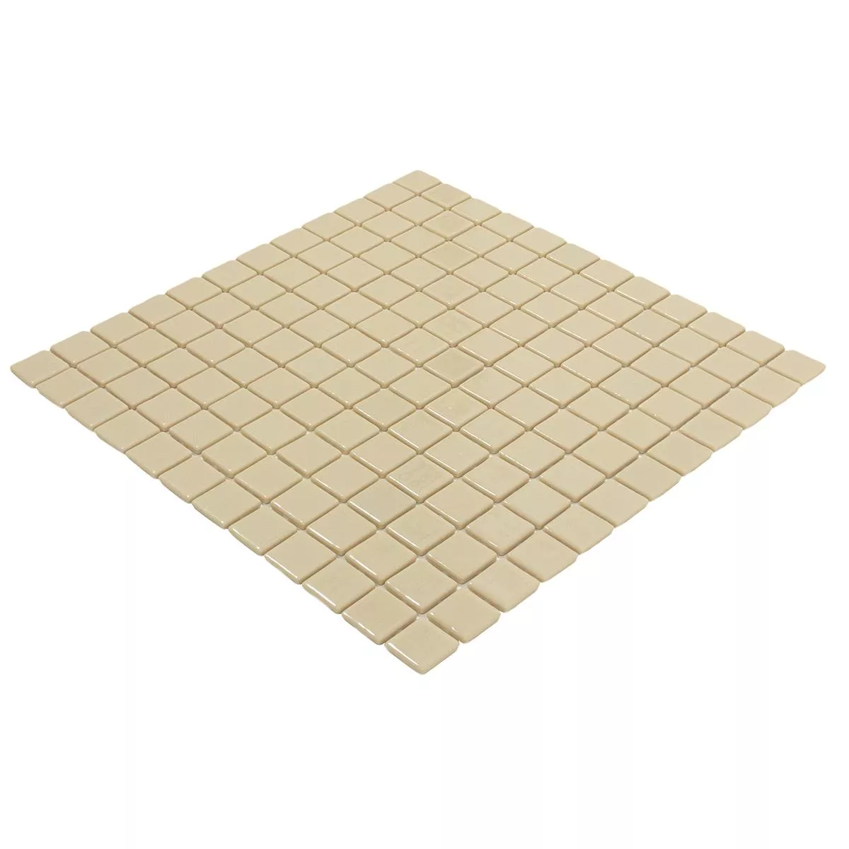 Glas Simbassäng Mosaik Venetia Beige