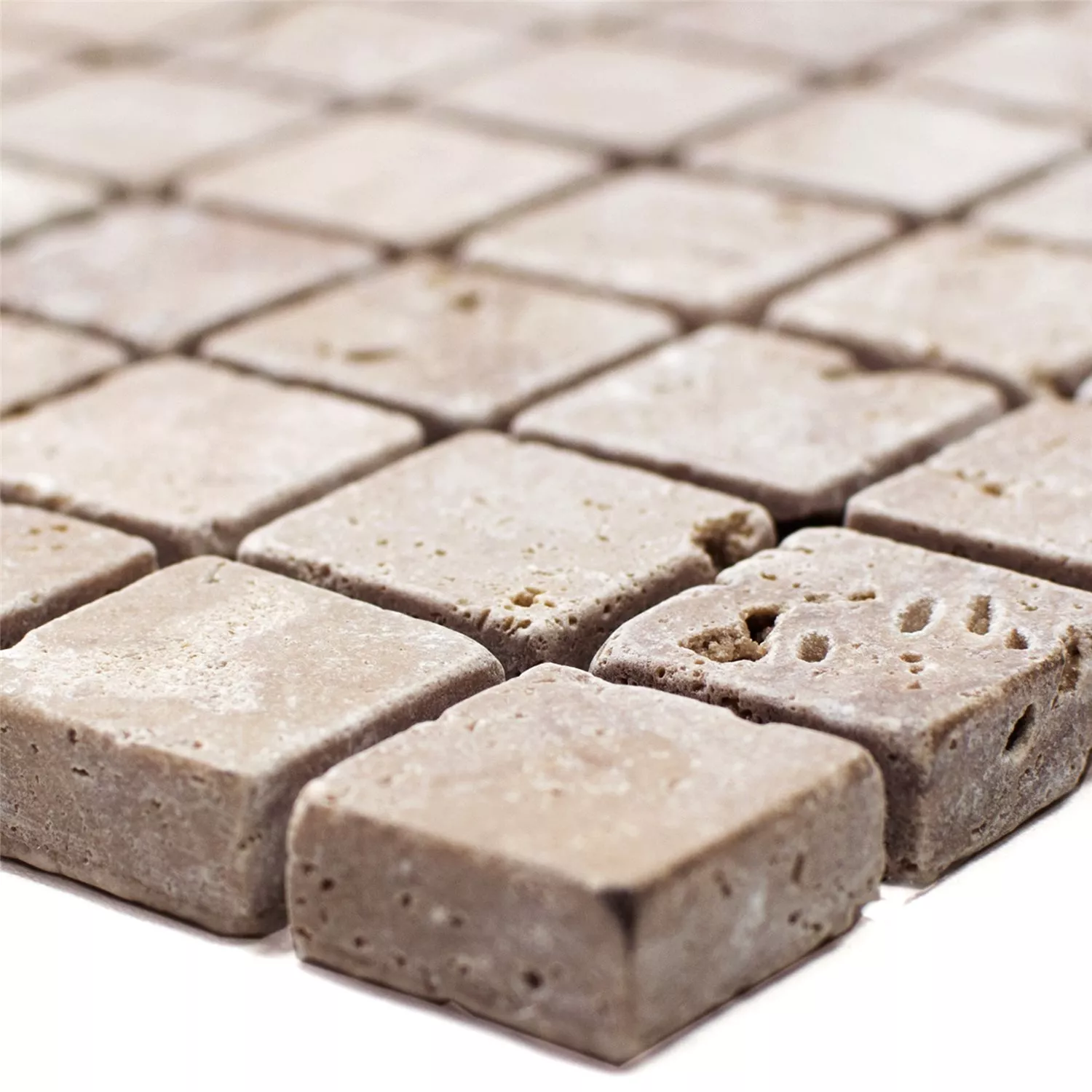 Mosaik Travertin Patara Noce 23