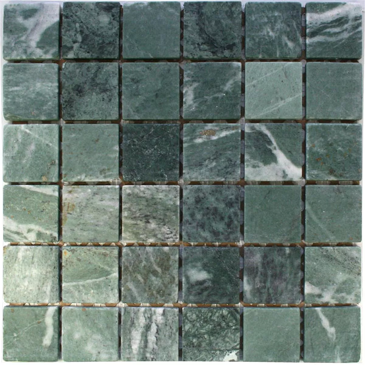 Mosaik Marmor 48x48x8mm Verde