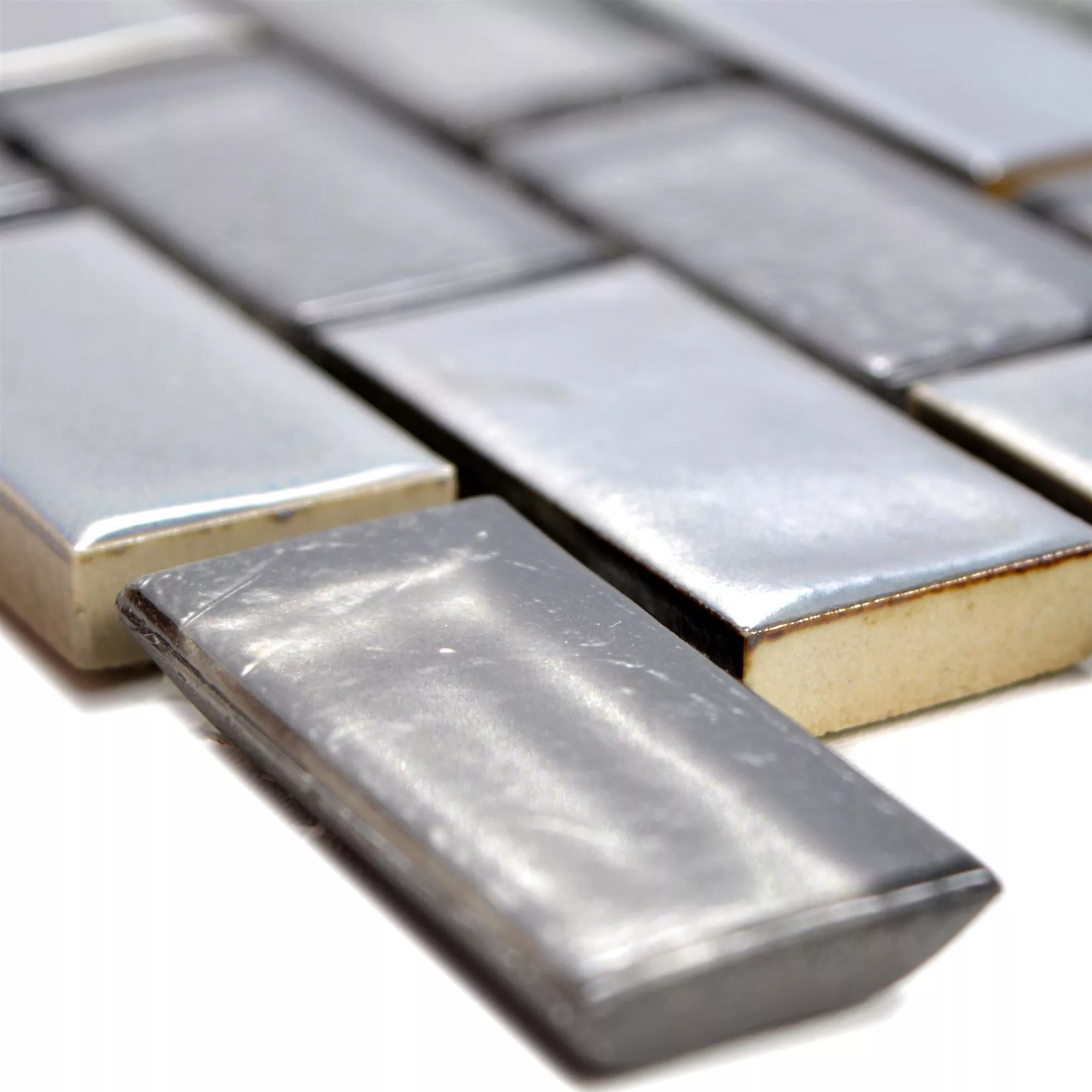 Glas Keramik Mosaik Mirasol Grå Glas Keramik Mosaik Mirasol Grå