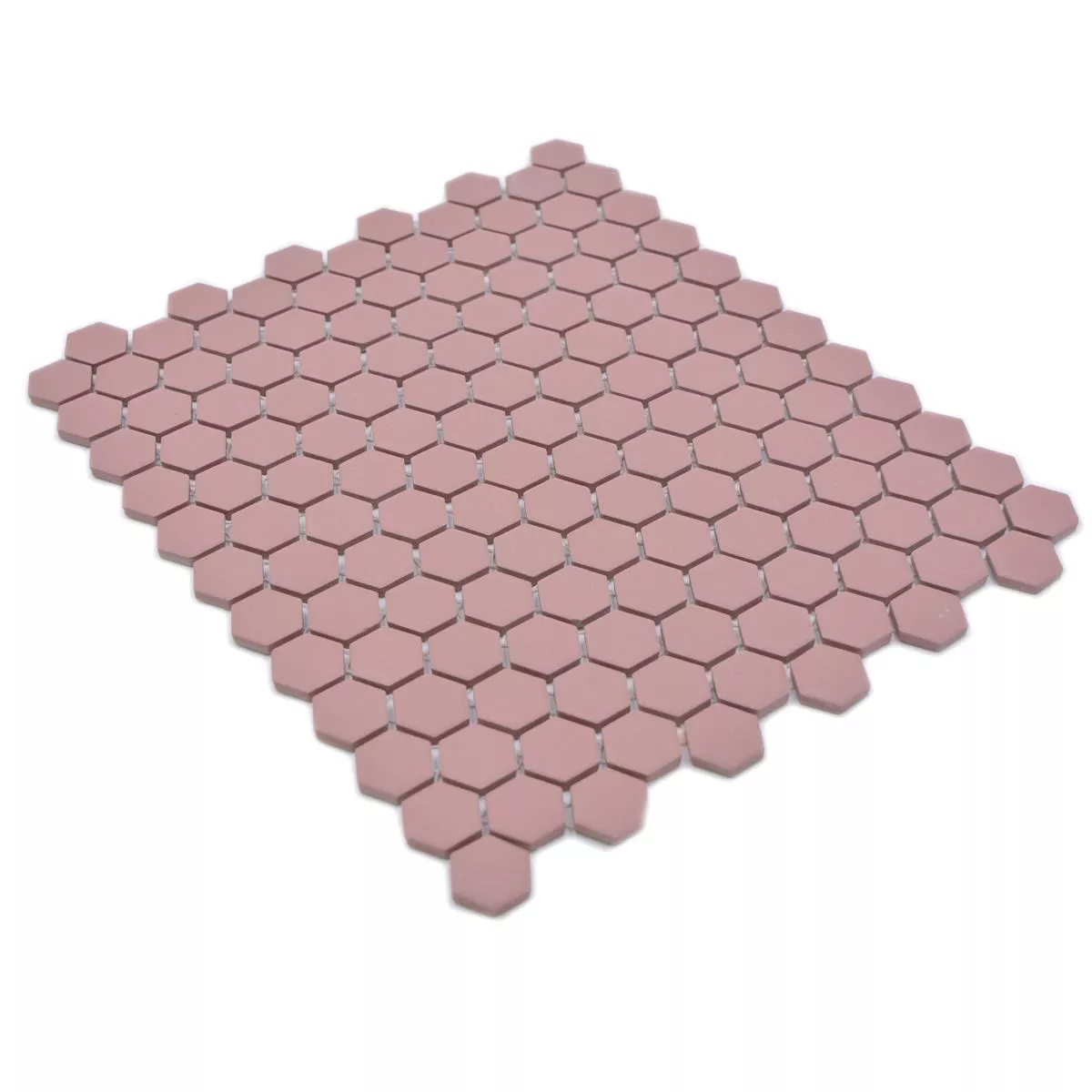 Prov Keramikmosaik Bismarck R10B Hexagon Terrakotta H23