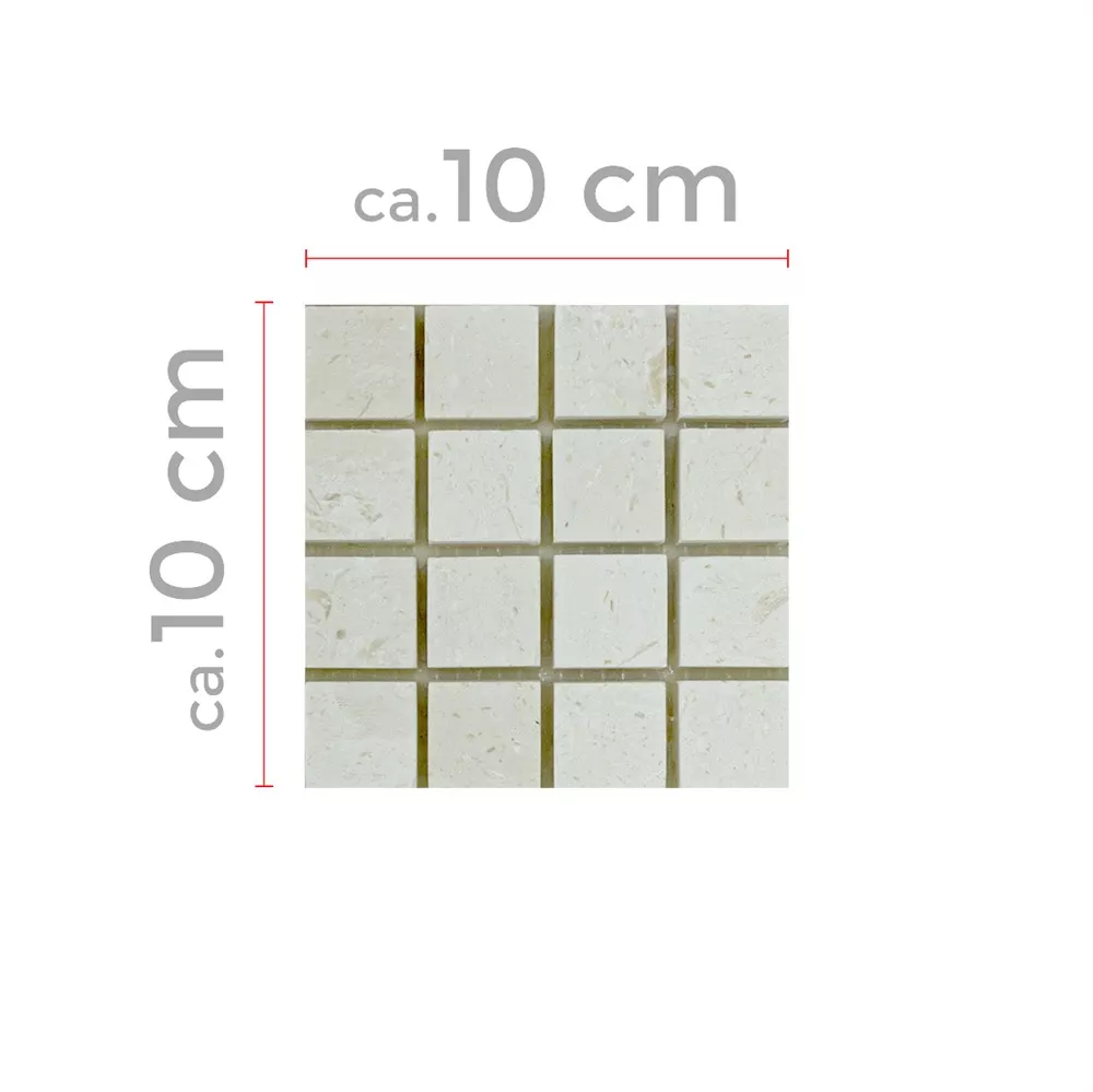 Prov Natursten Mosaik Kalksten Luminares 23