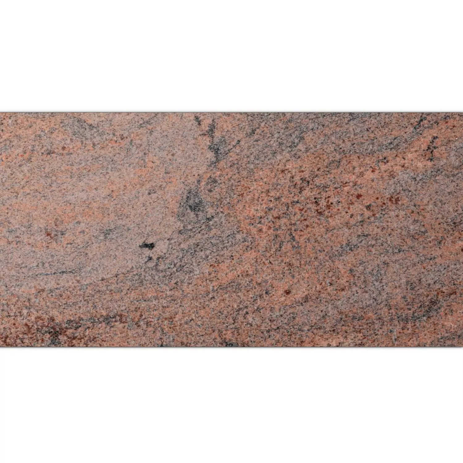 Natursten Kakel Granit Multicolor Red Borstat 30,5x61cm