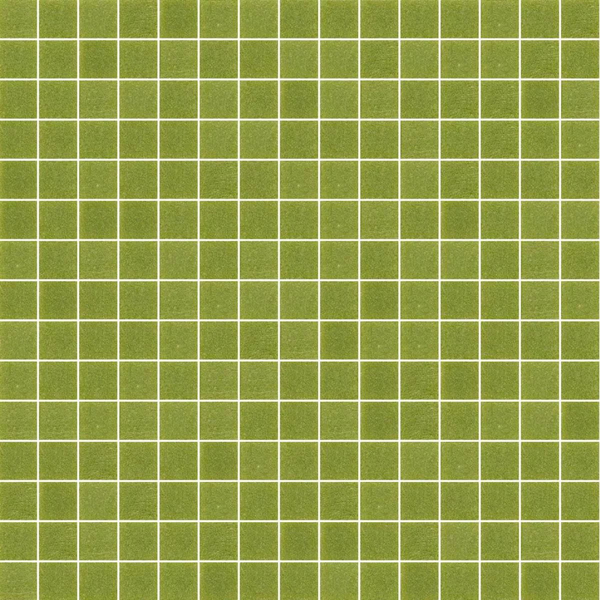 Glasmosaik Kakel Trend-Vi Vitreo 109 Olivgrön 20x20mm