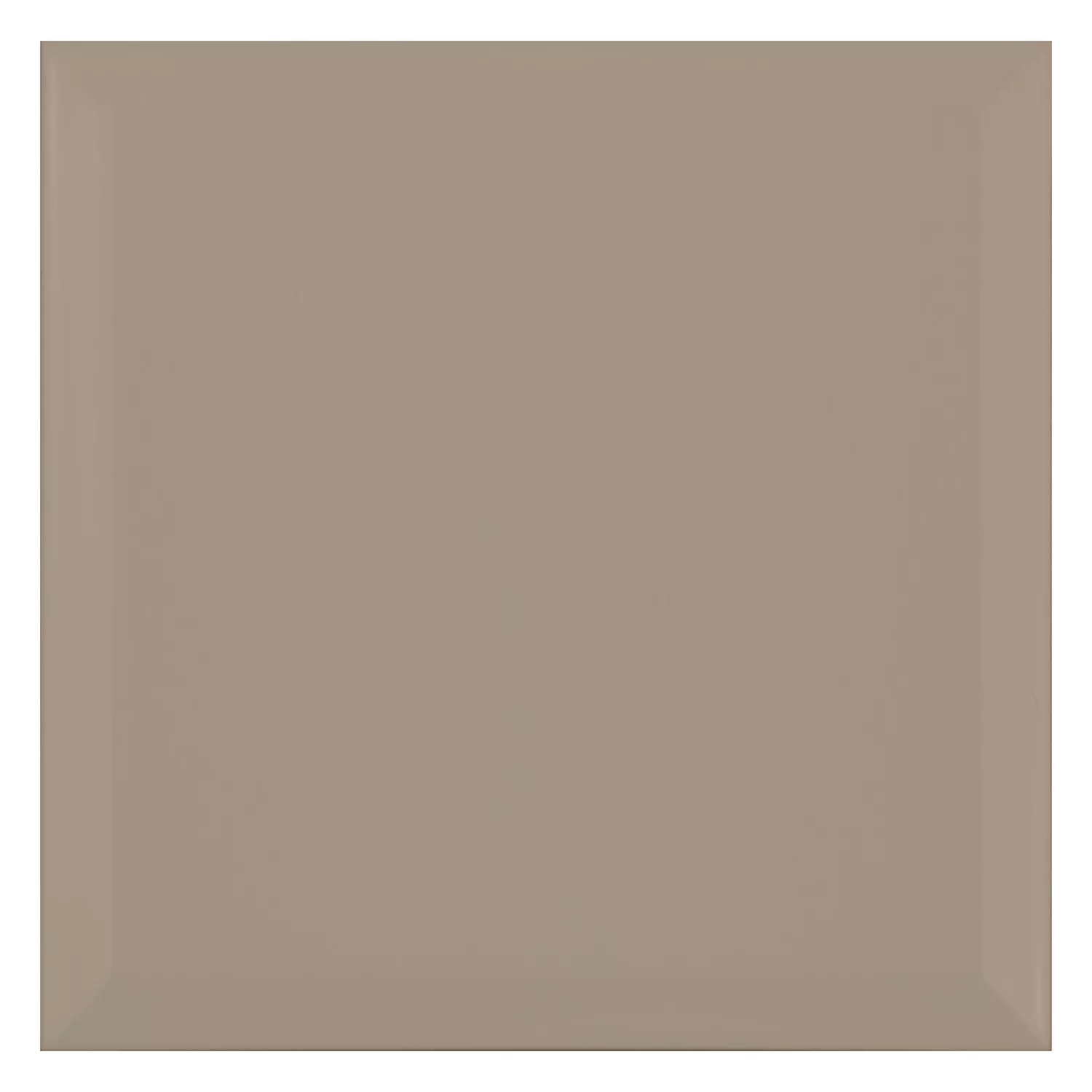 Metro kakel Brun Matt 20x20 cm Med Fasett Freetown Mink