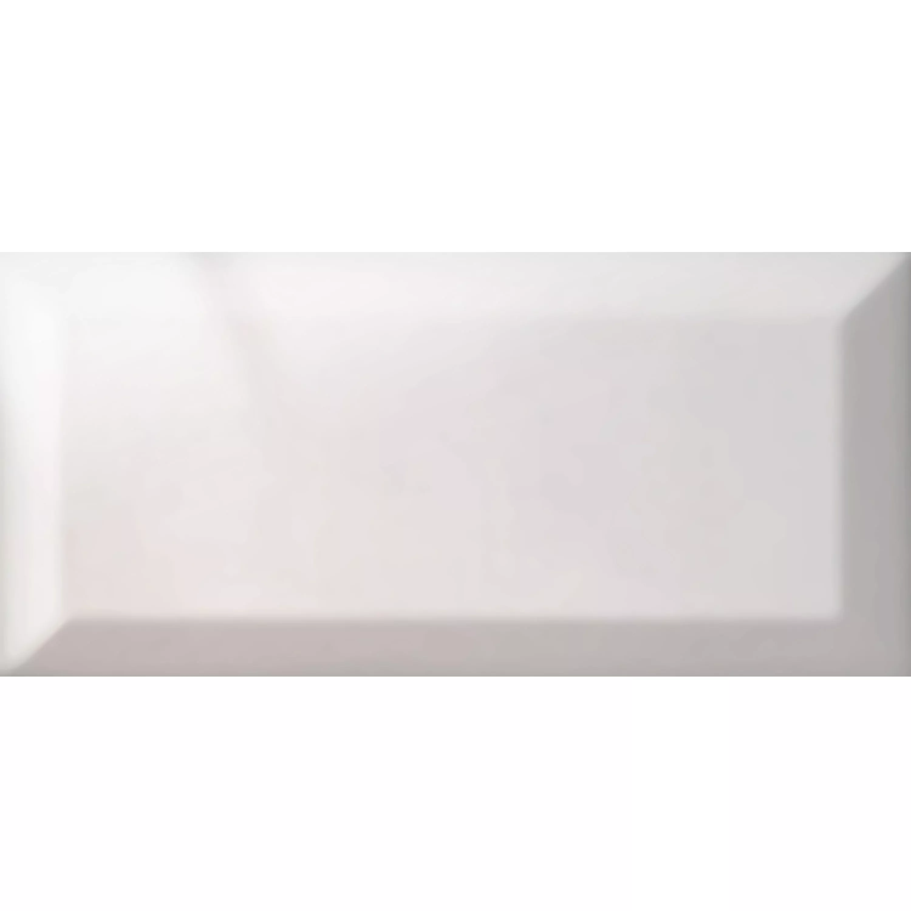 Metro Kakel Heliopolis Med Fasett Vit 7,5x15cm Metro Kakel Heliopolis Med Fasett Vit 7,5x15cm