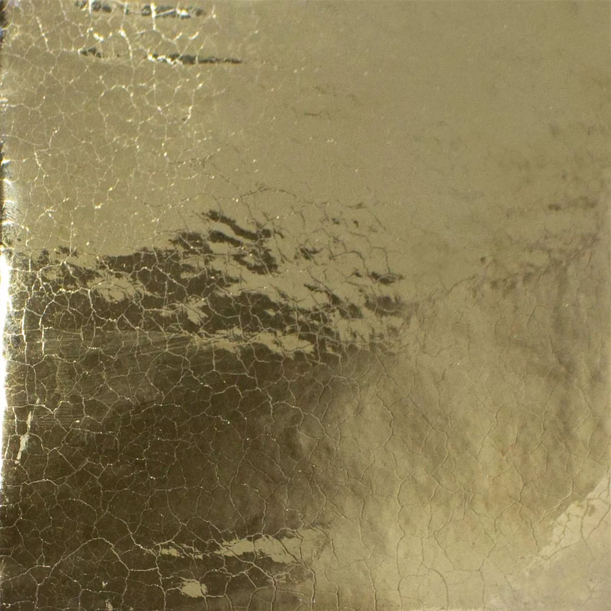 Kakel Tamaris Eloy Glänsande Korrugerad Guld 13x13cm Kakel Tamaris Eloy Glänsande Korrugerad Guld 13x13cm