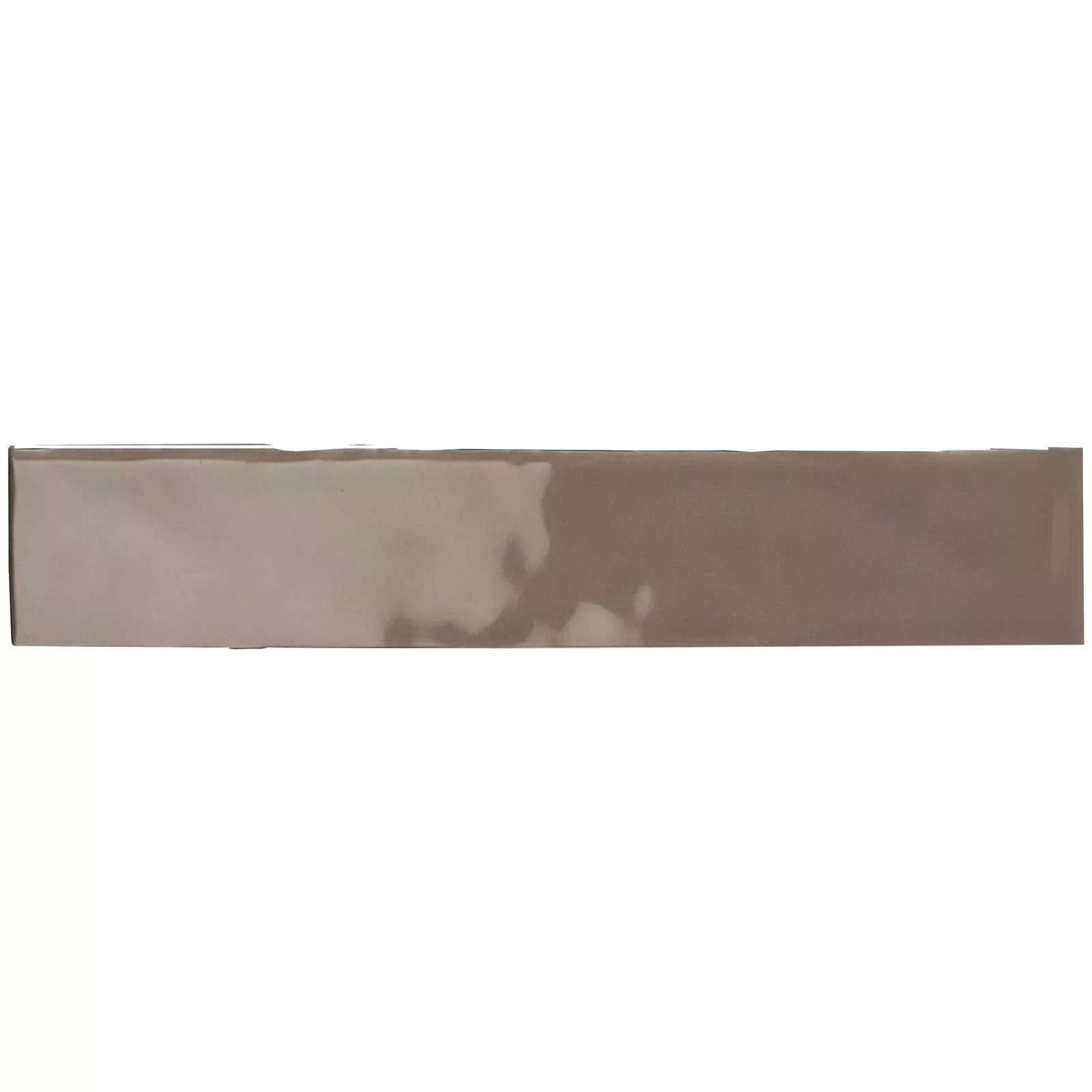 Prov Kakel Montreal Korrugerad Mörkbrun 5x25cm