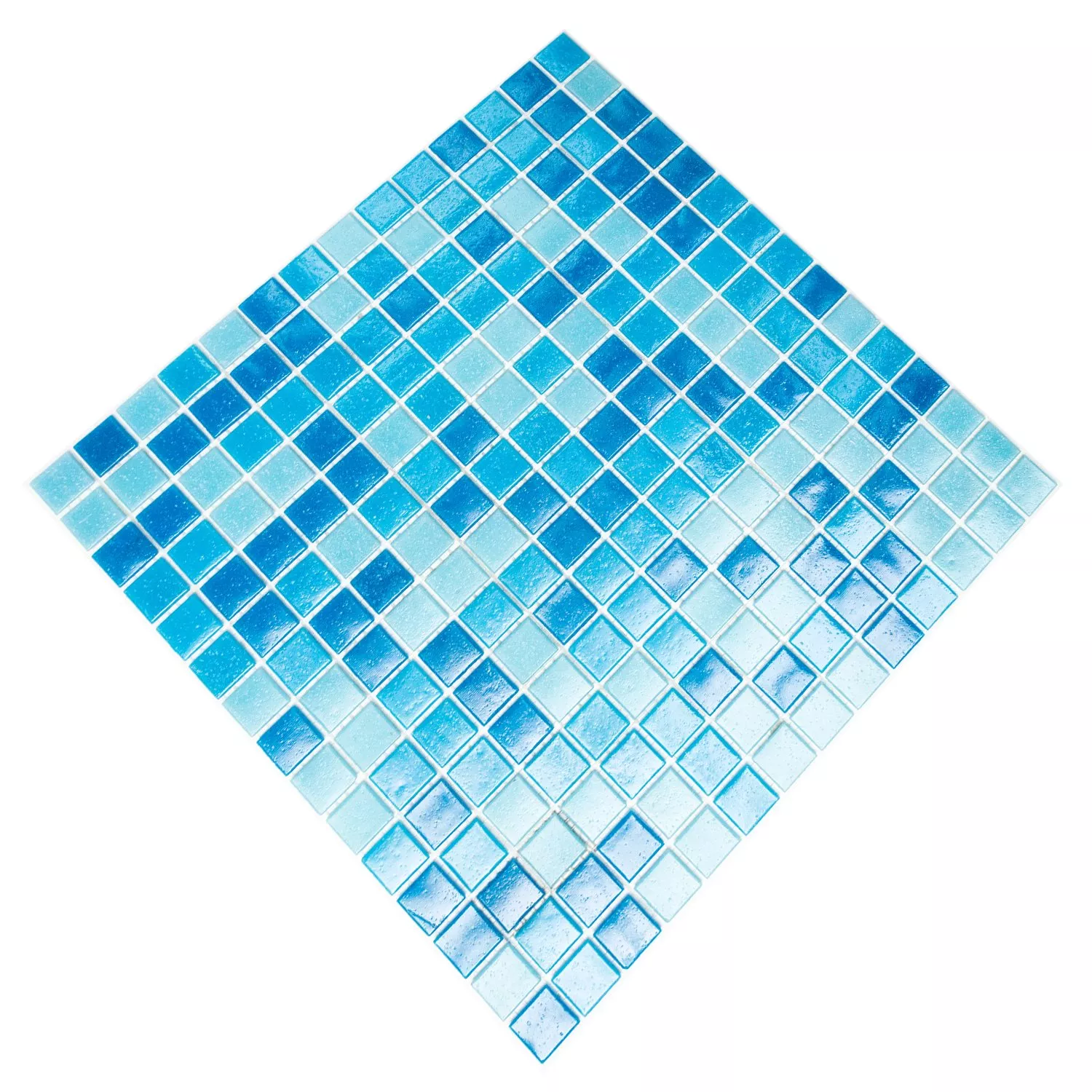 Glasmosaik Blå Mix