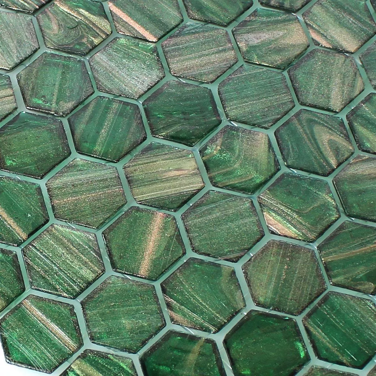 Trend-Vi Mosaik Glas Hexagon 236