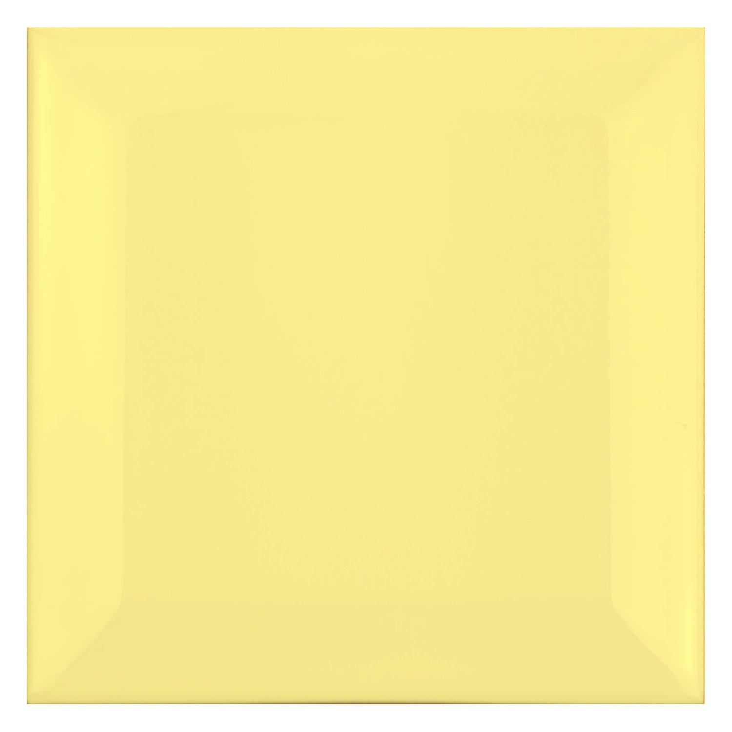 Metro kakel Gul Matt 10x10 cm Med Fasett Catarina Amarillo