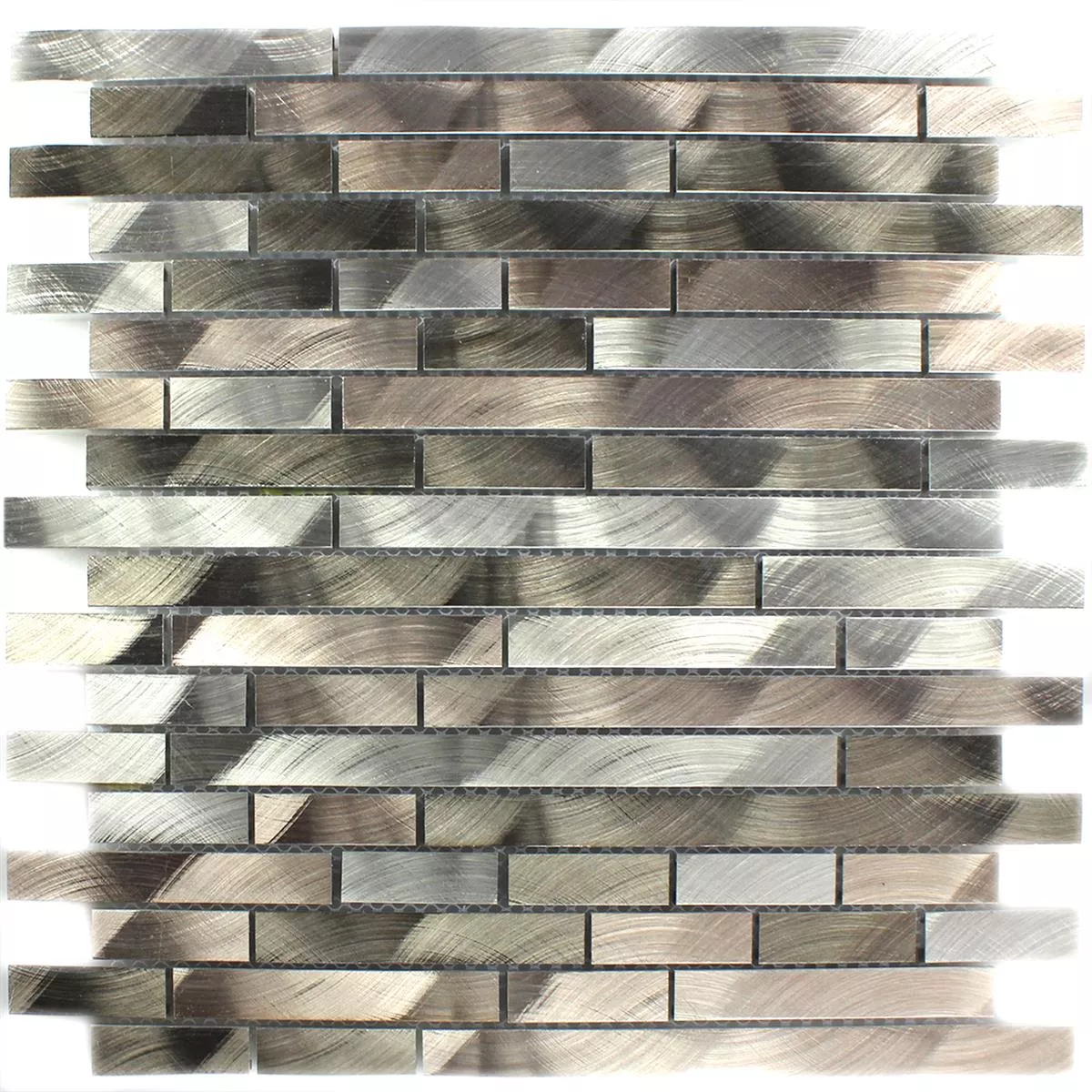Prov Mosaik Aluminium Metall Sahara Brun Mix
