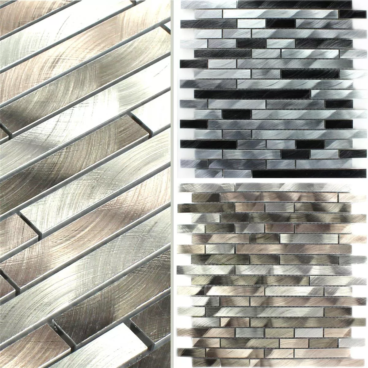 Prov Mosaik Aluminium Metall Sahara