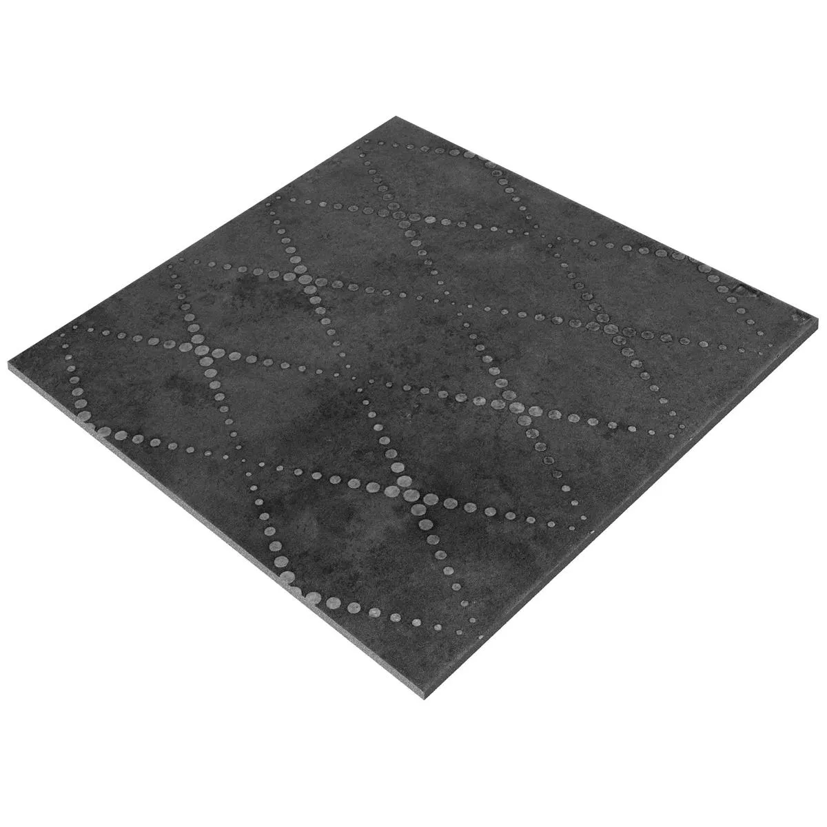 Klinker Chicago Metall Optik Antracit R9 - 18,5x18,5cm Pattern 2