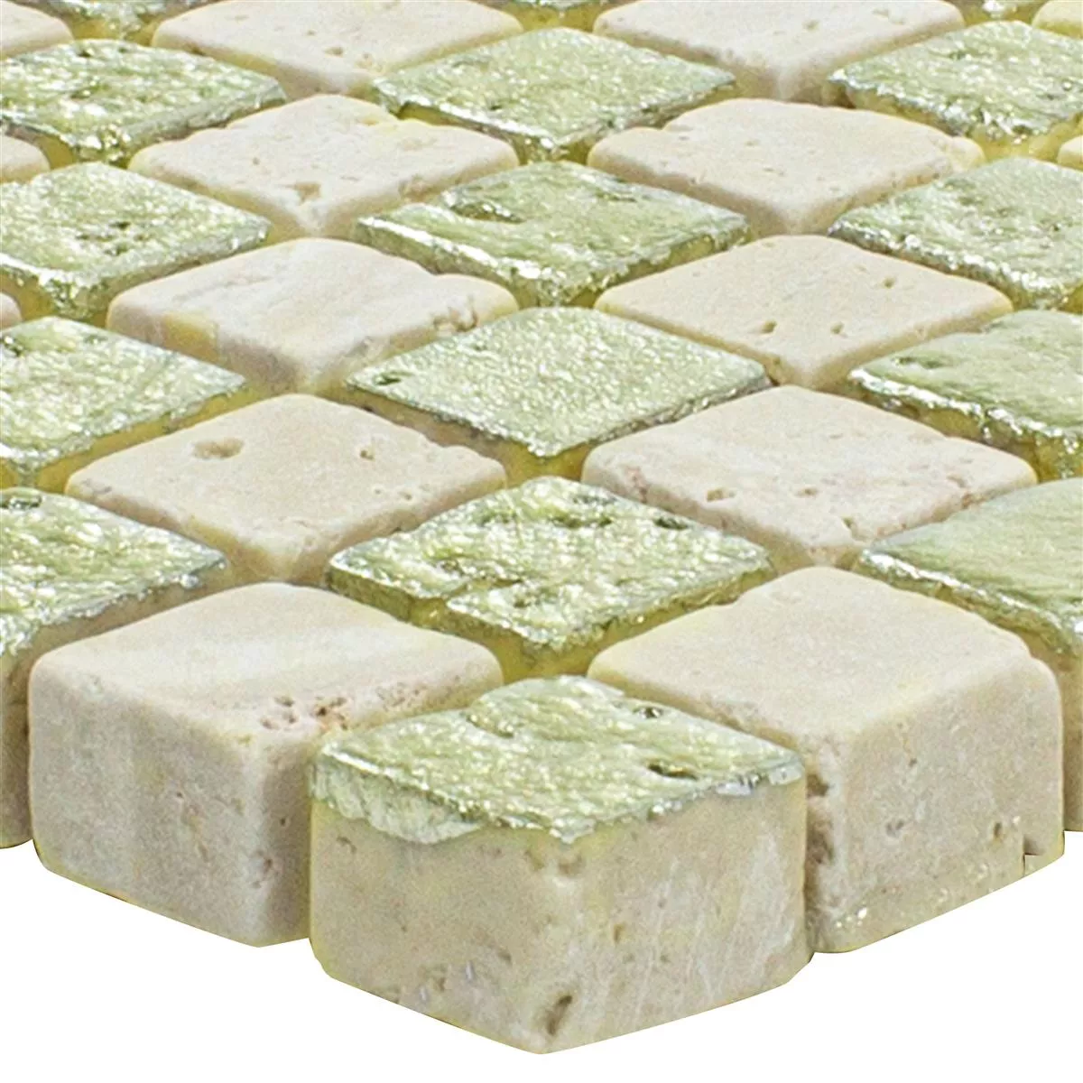 Marmor Natursten Mosaik Plattor Antika Mix Guld Kräm Marmor Natursten Mosaik Plattor Antika Mix Guld Kräm