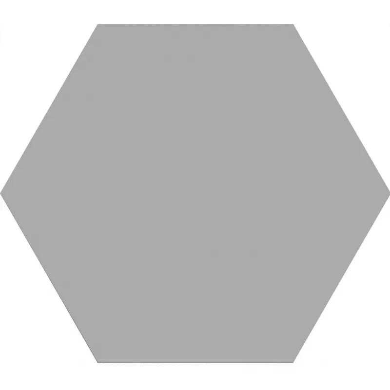 Loire Grå Sexhörning Strukturerad 23x27 cm