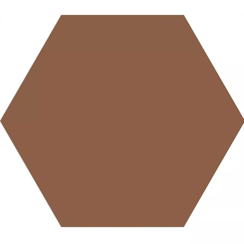 Klinker Loire Terra Sexhörning Strukturerad 23x27 cm