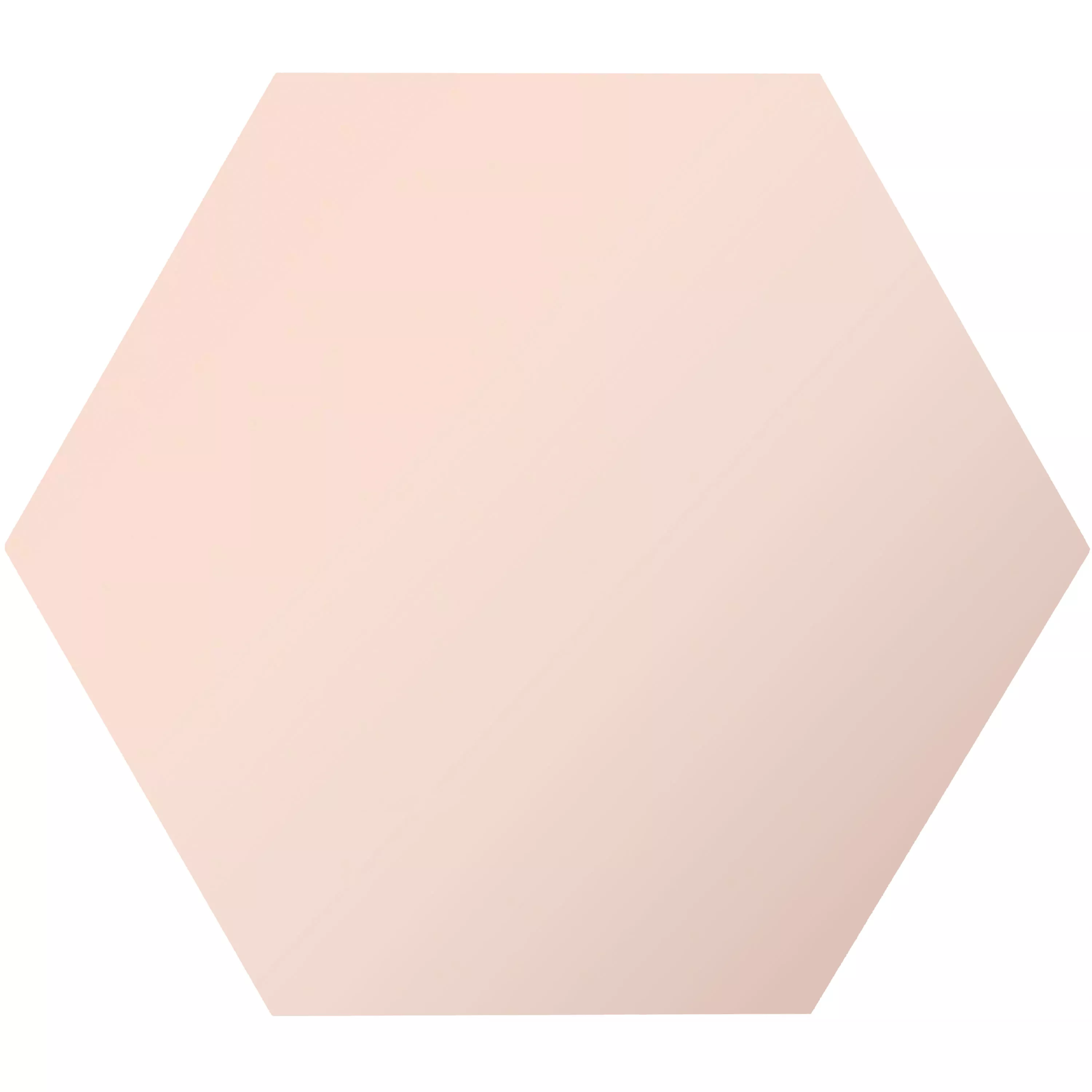 Stengods Plattor Modena Hexagon Uni Rosa Hexagon
