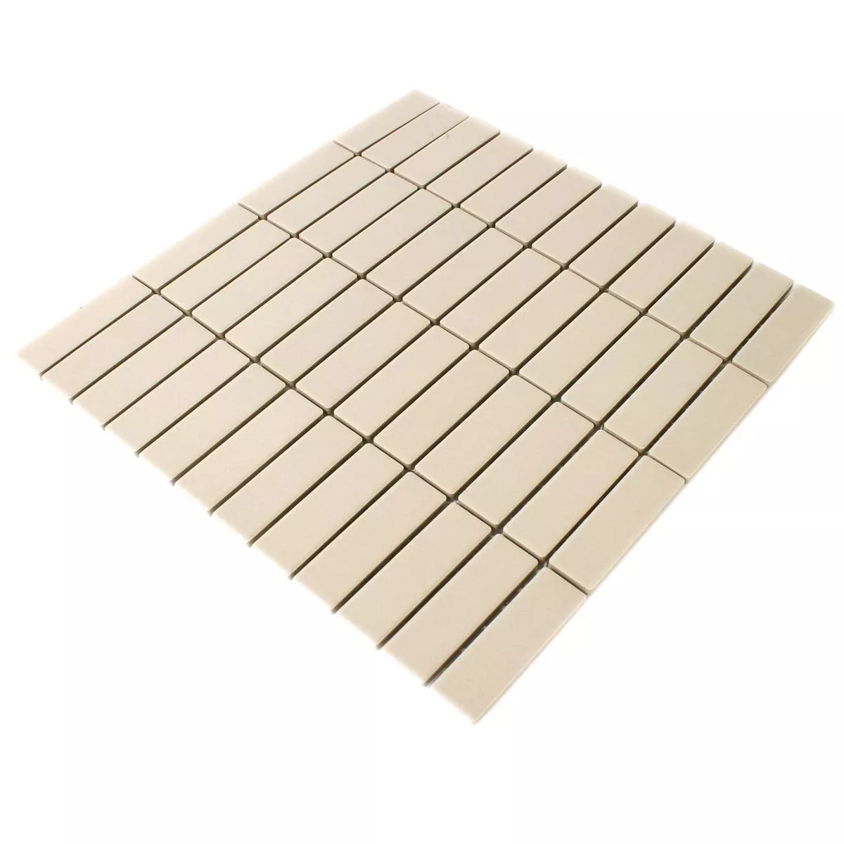 Mosaik Keramik Ljusbeige Uni Anti-Slip