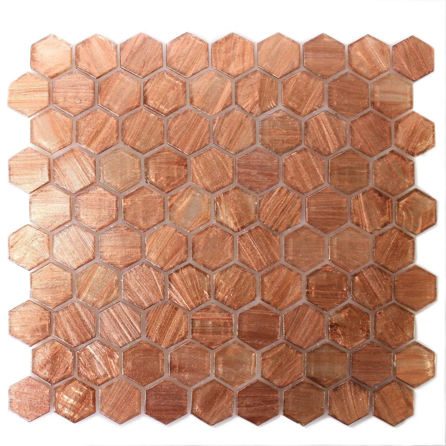 Trend-Vi Mosaik Glas Hexagon 222
