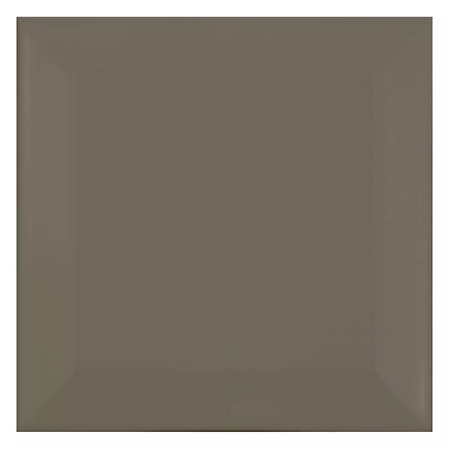 Metro kakel Grå Matt 10x10 cm Med Fasett Catarina Dark Grey