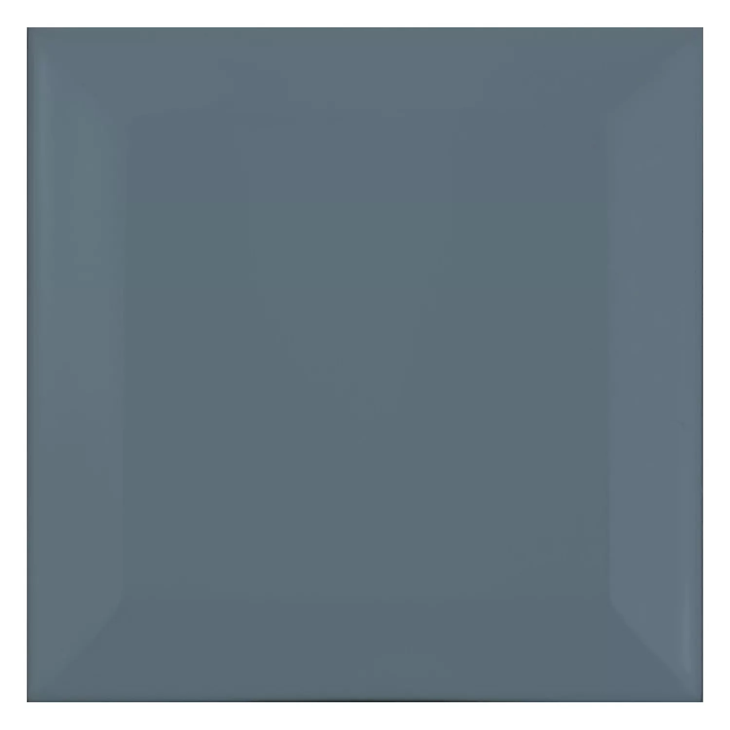 Metro kakel Blå Matt 10x10 cm Med Fasett Catarina Blue Mist