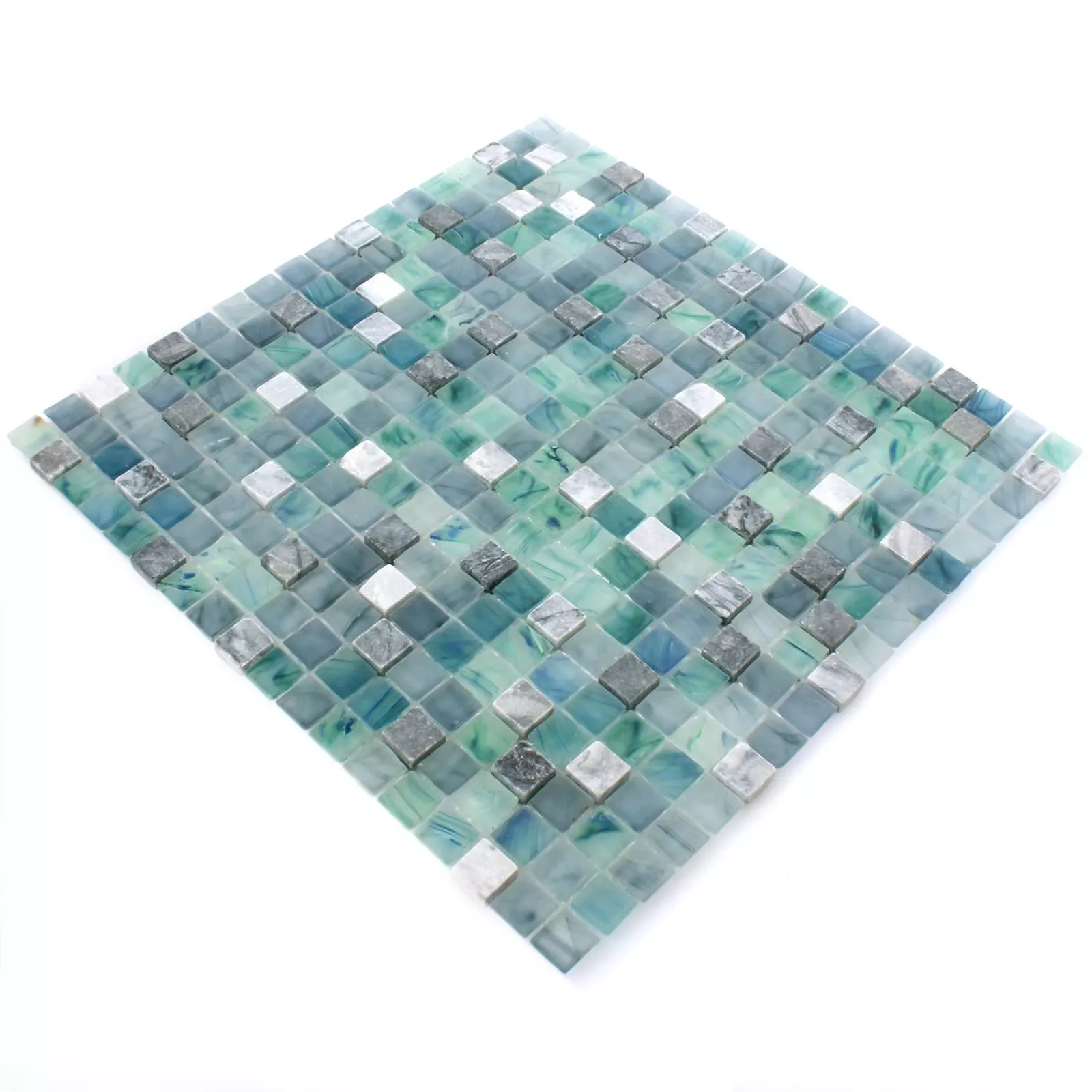 Mosaik Mayon Glas Marmor Mix SeeGrön