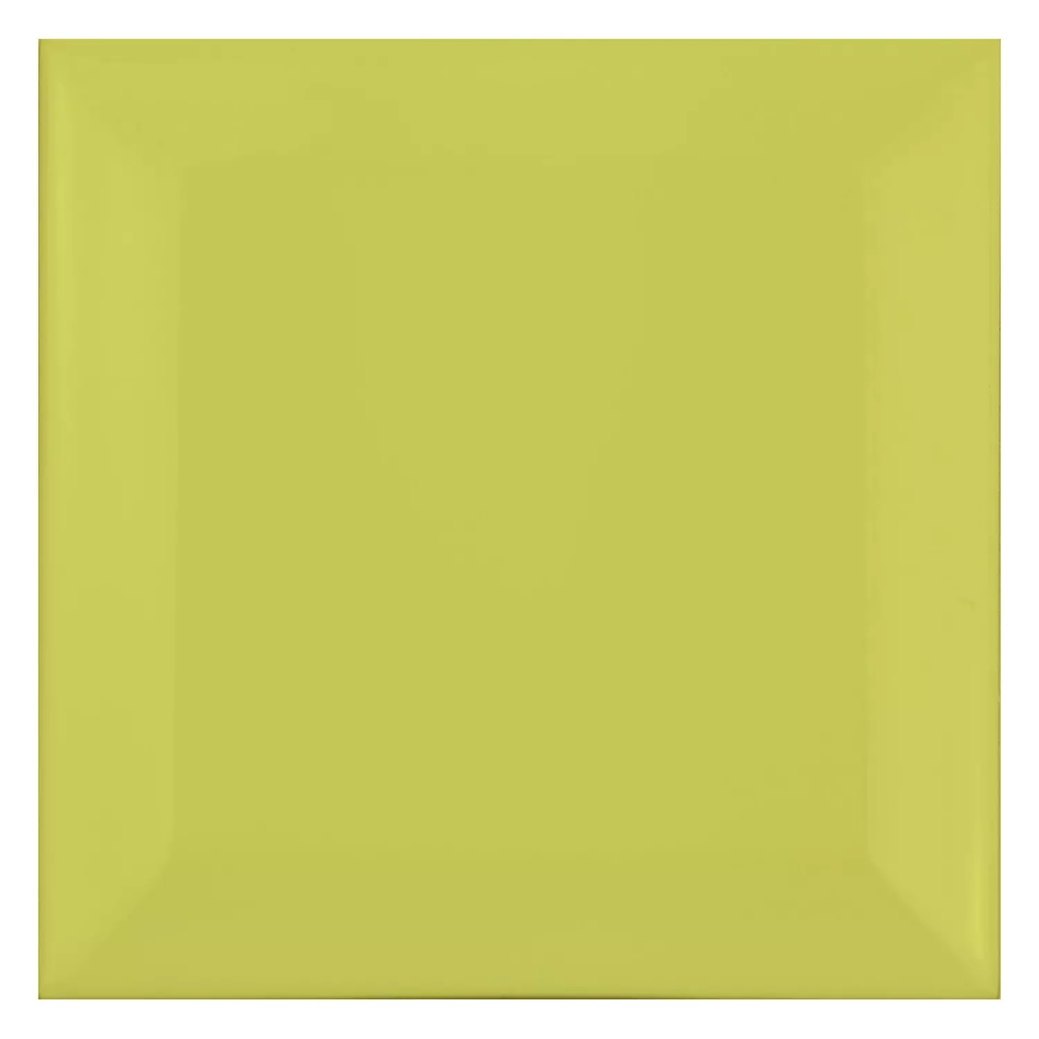 Metro kakel Grön Matt 10x10 cm Med Fasett Catarina Pistacho