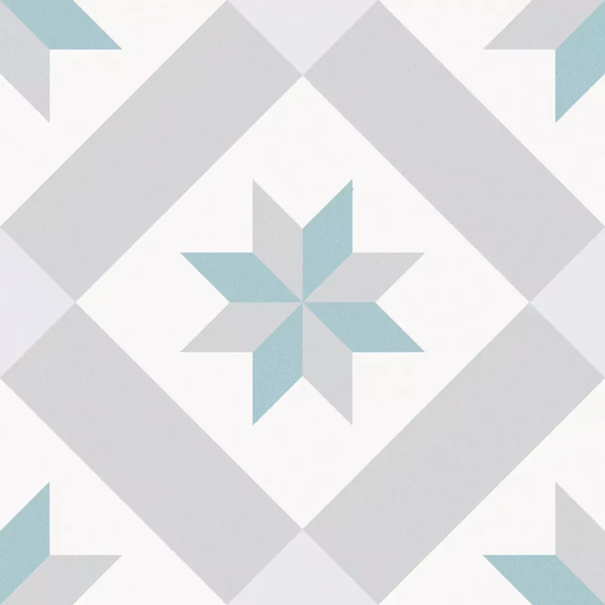 Atlantica Dali Blå Grå Vit 25x25 cm