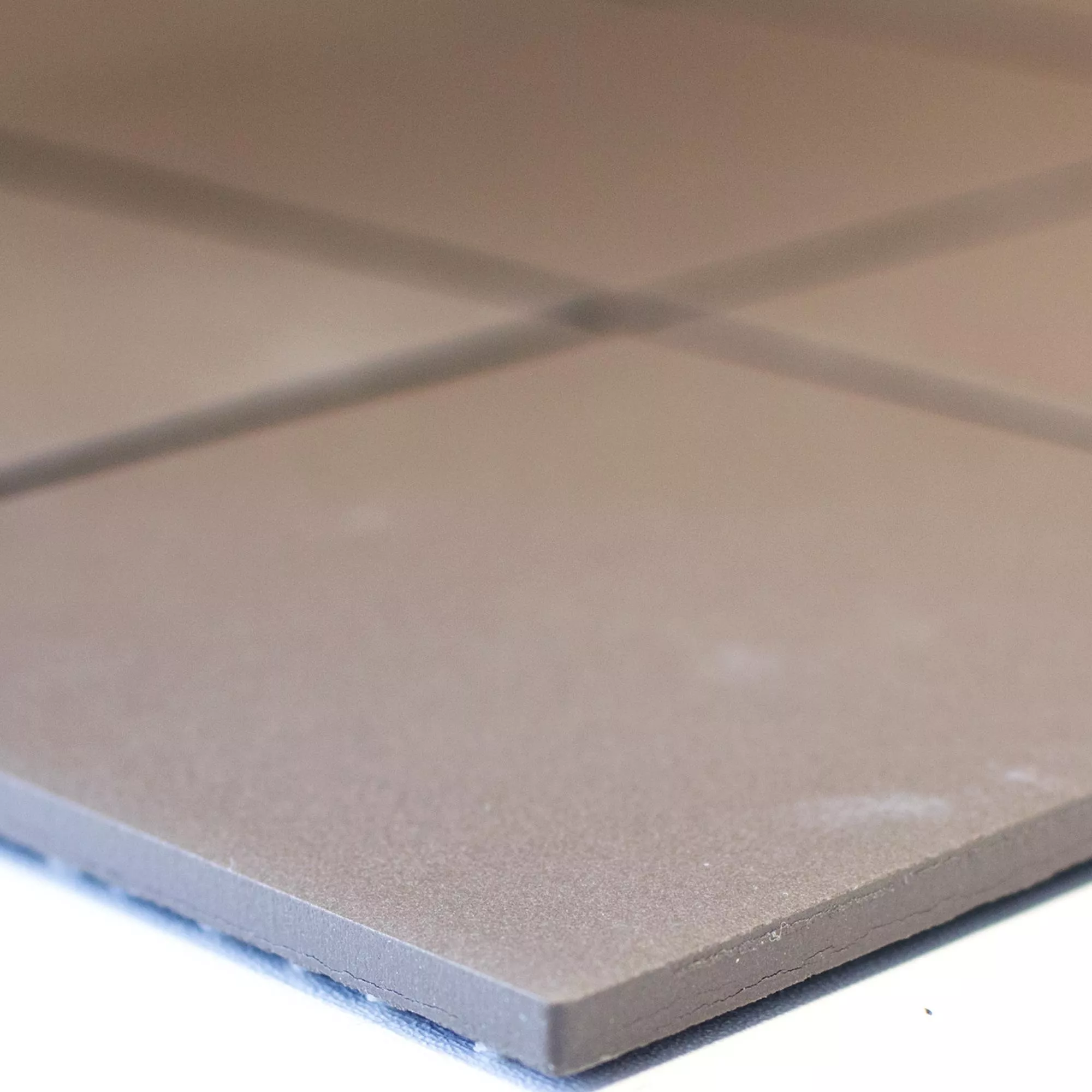 Keramikmosaik Miranda Brun Halkfri Oglaserad Q47