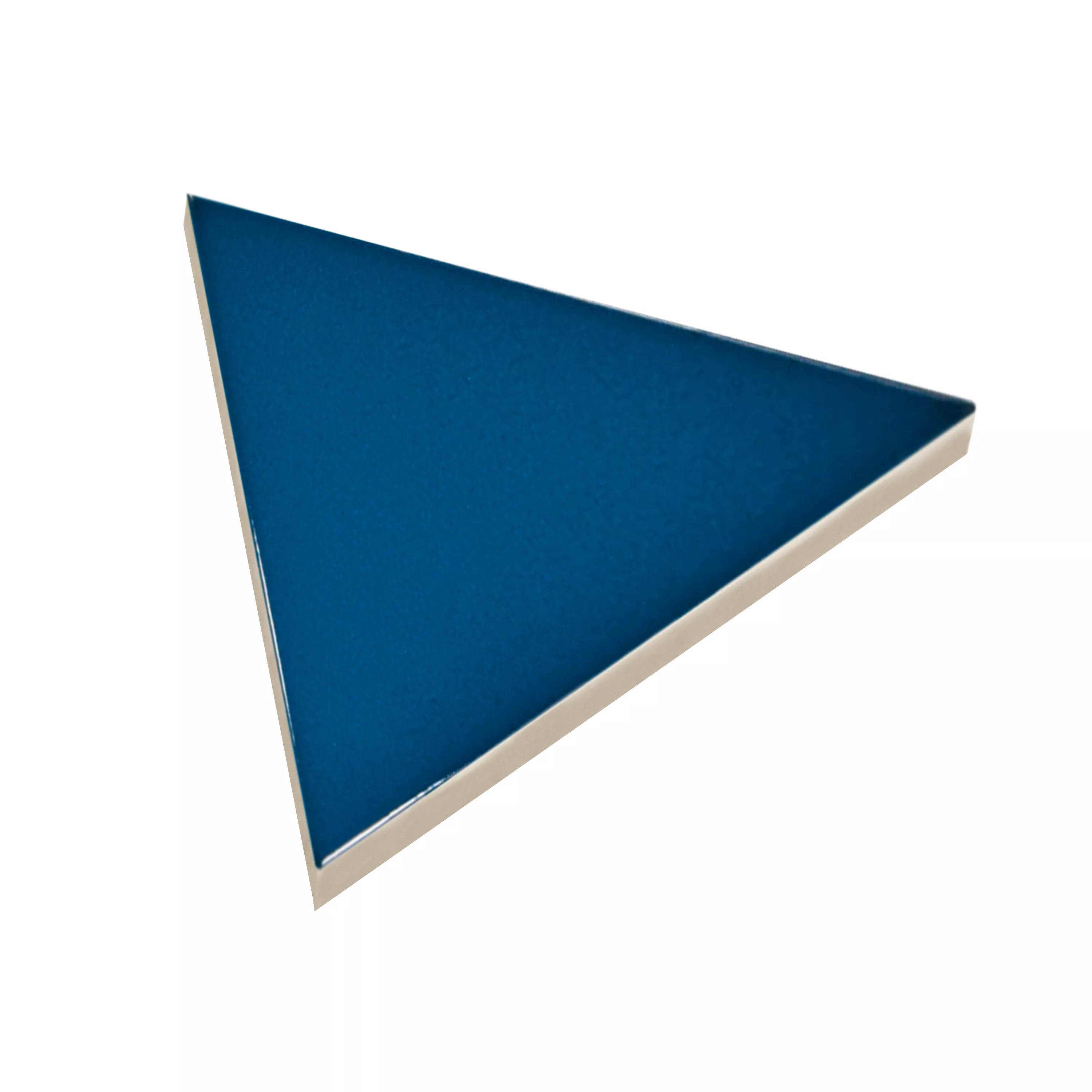 Prov Kakel Britannia Triangel 10,8x12,4cm Blå