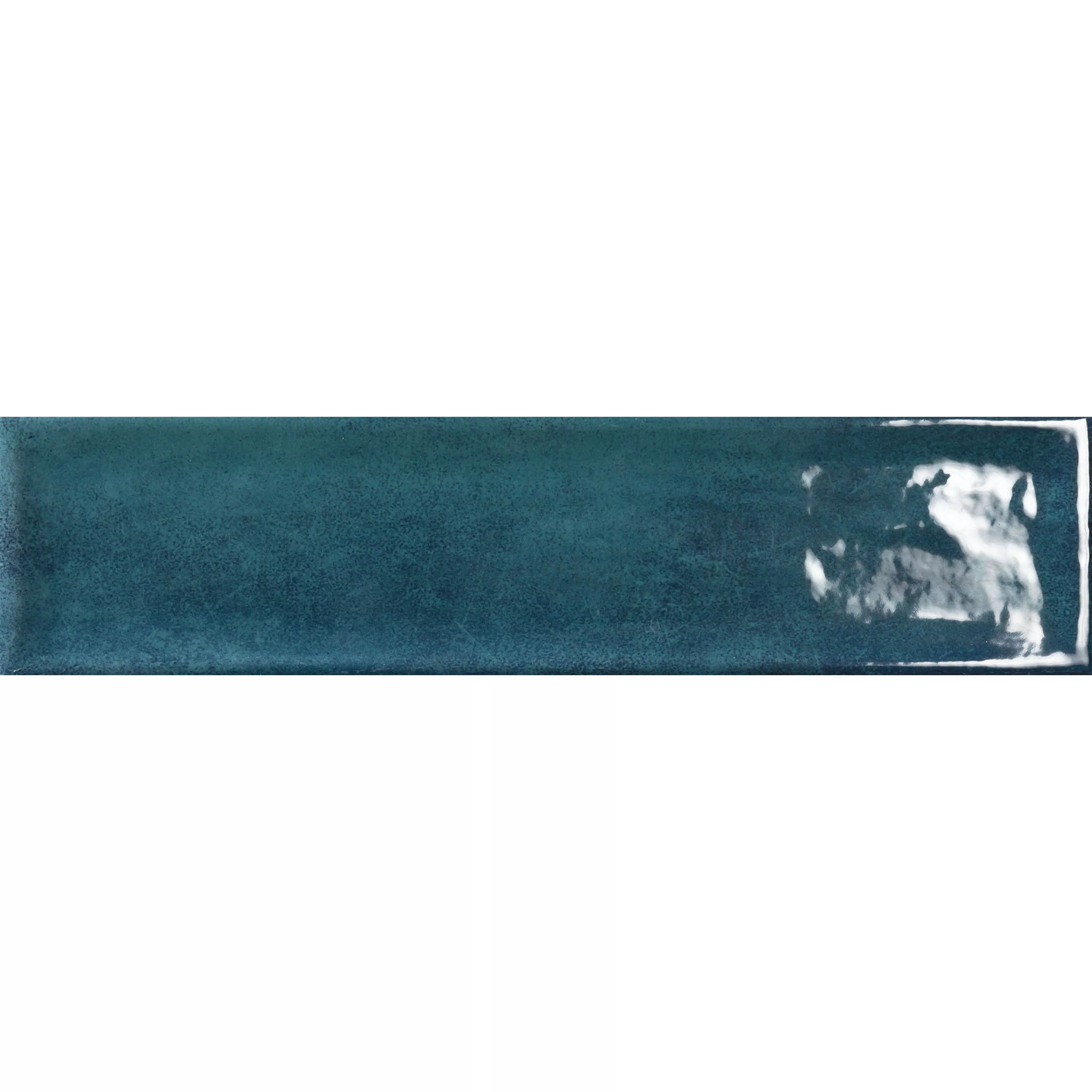 Kakel Pascal Glänsande Inuti Med Fasett Blå 7,5x30cm
