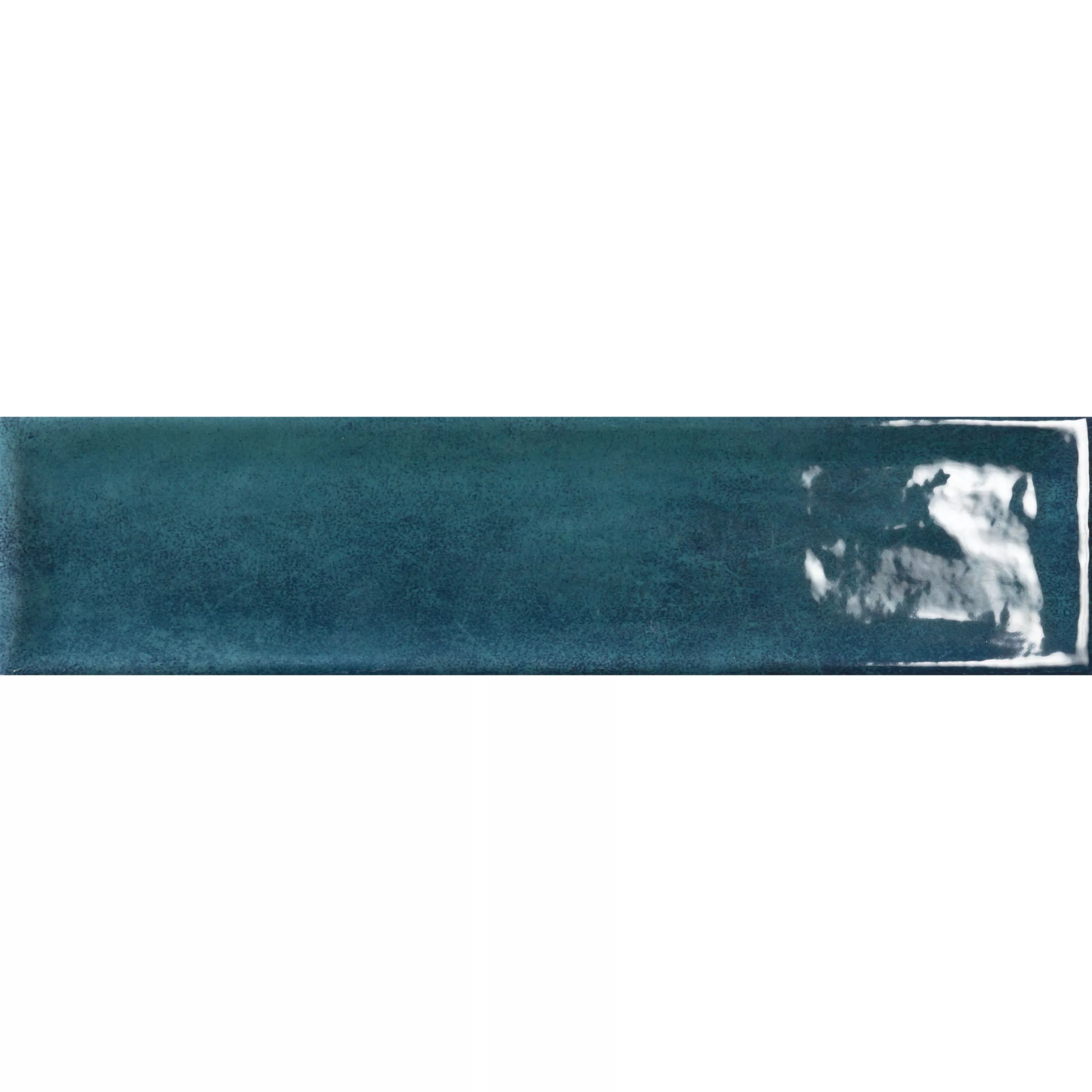 Kakel Pascal Glänsande Inuti Med Fasett Blå 7,5x30cm Kakel Pascal Glänsande Inuti Med Fasett Blå 7,5x30cm