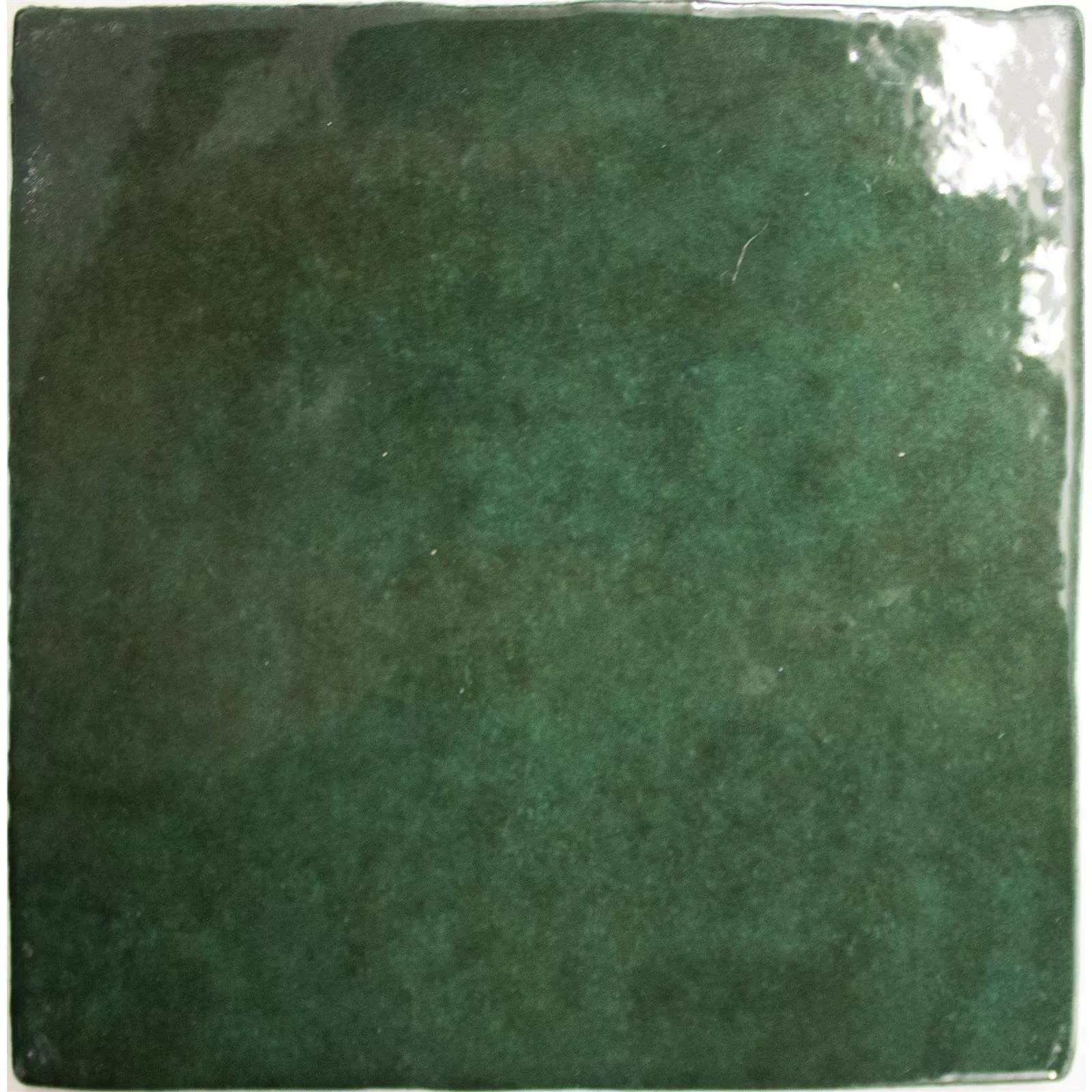 Kakel Concord Vågoptik Mossgrön 13,2x13,2cm