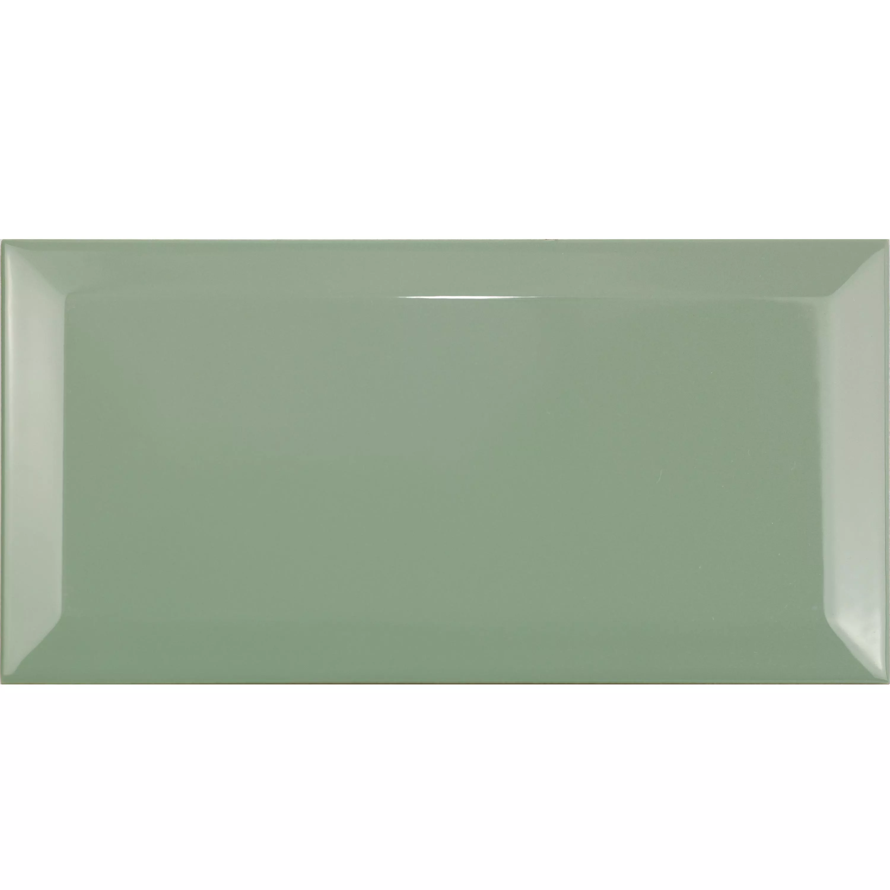 Metro Kakel Brussel Med Fasett 10x20x0,7cm Duck Egg Metro Kakel Brussel Med Fasett 10x20x0,7cm Duck Egg