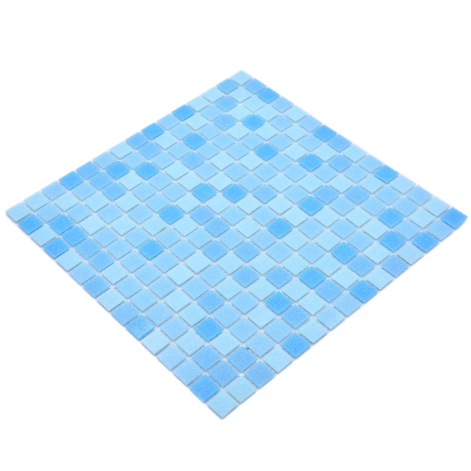 Prov Simbassäng Mosaik North Sea Ljusblå Mix