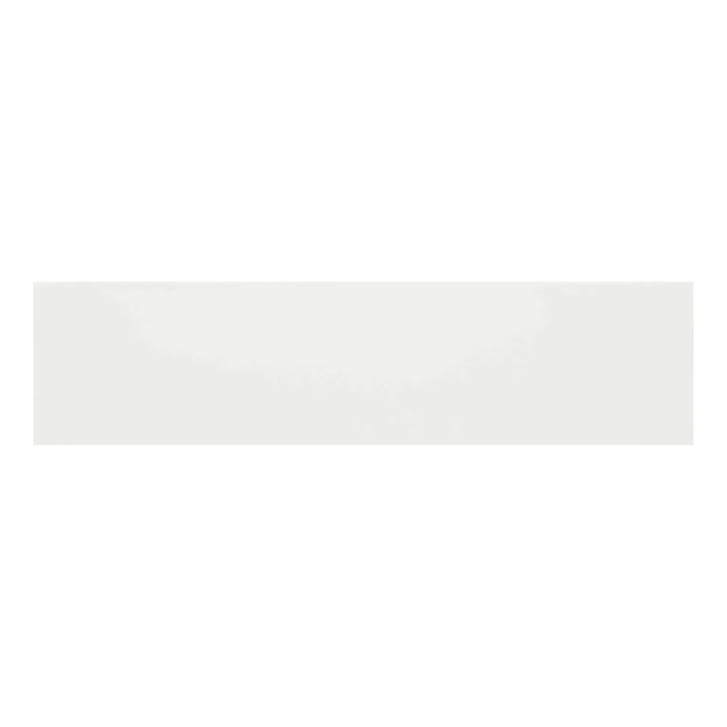 Metro kakel Vit Matt 7,5x30 cm Utan Fasett Swissland Blanco