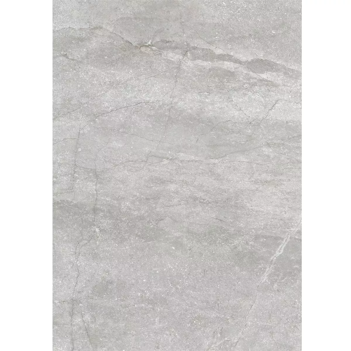 Prov Klinker Pangea Marmor Optik Matt Silver 60x120cm