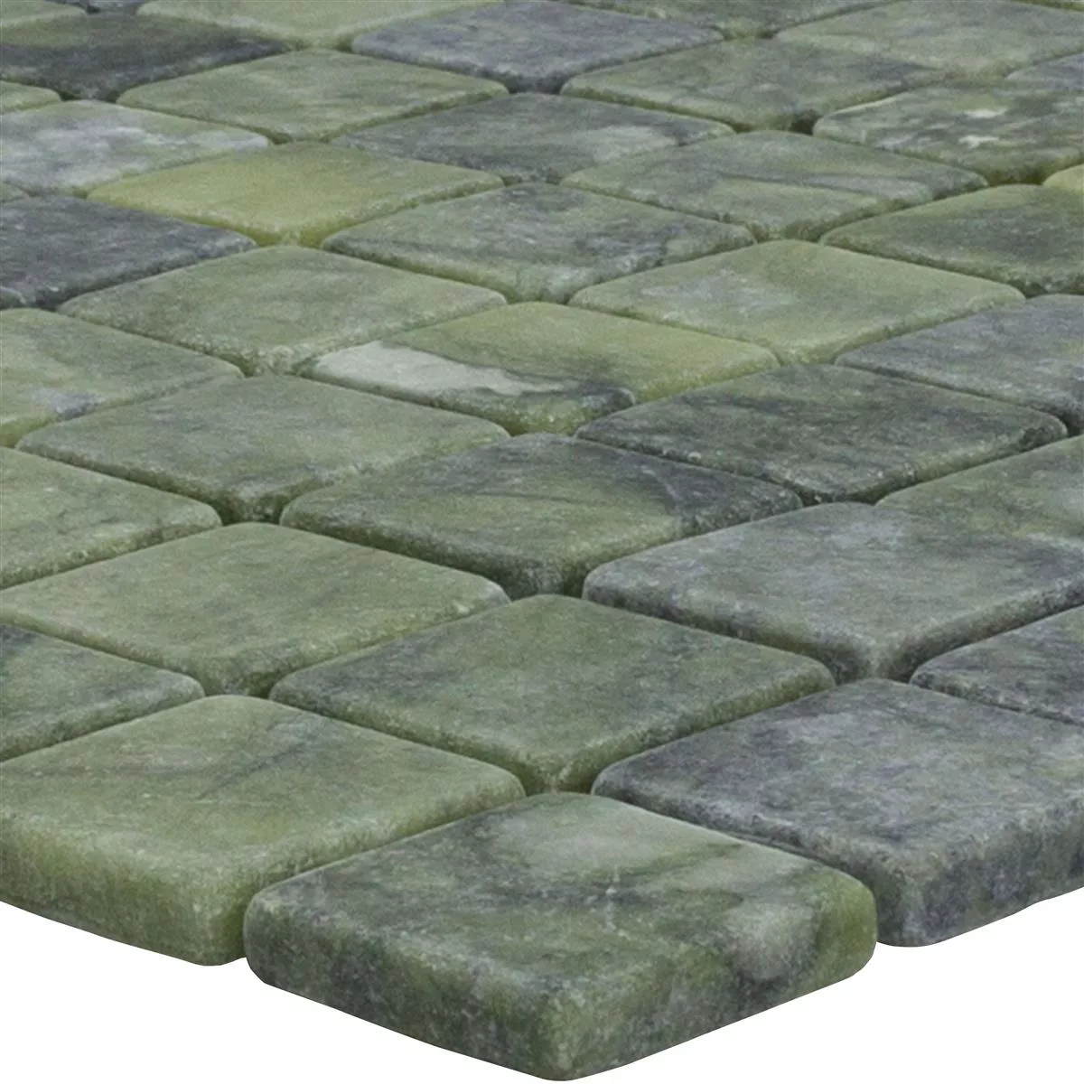 Marmor Natursten Mosaik Plattor Valendria Verde Grön Marmor Natursten Mosaik Plattor Valendria Verde Grön
