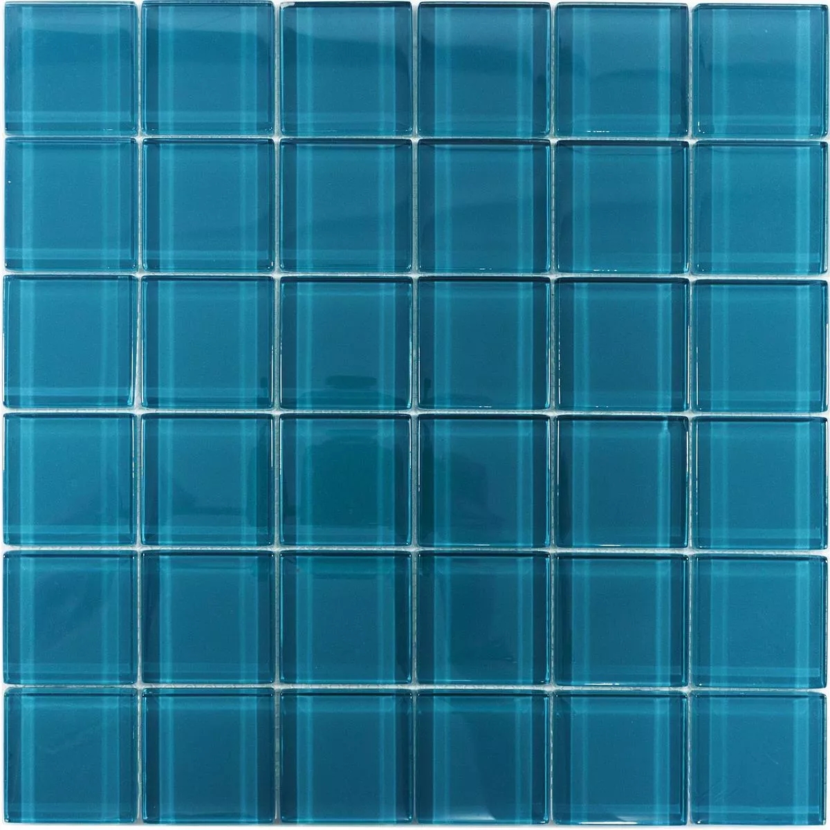 Glasmosaik Plattor Melmore Blå