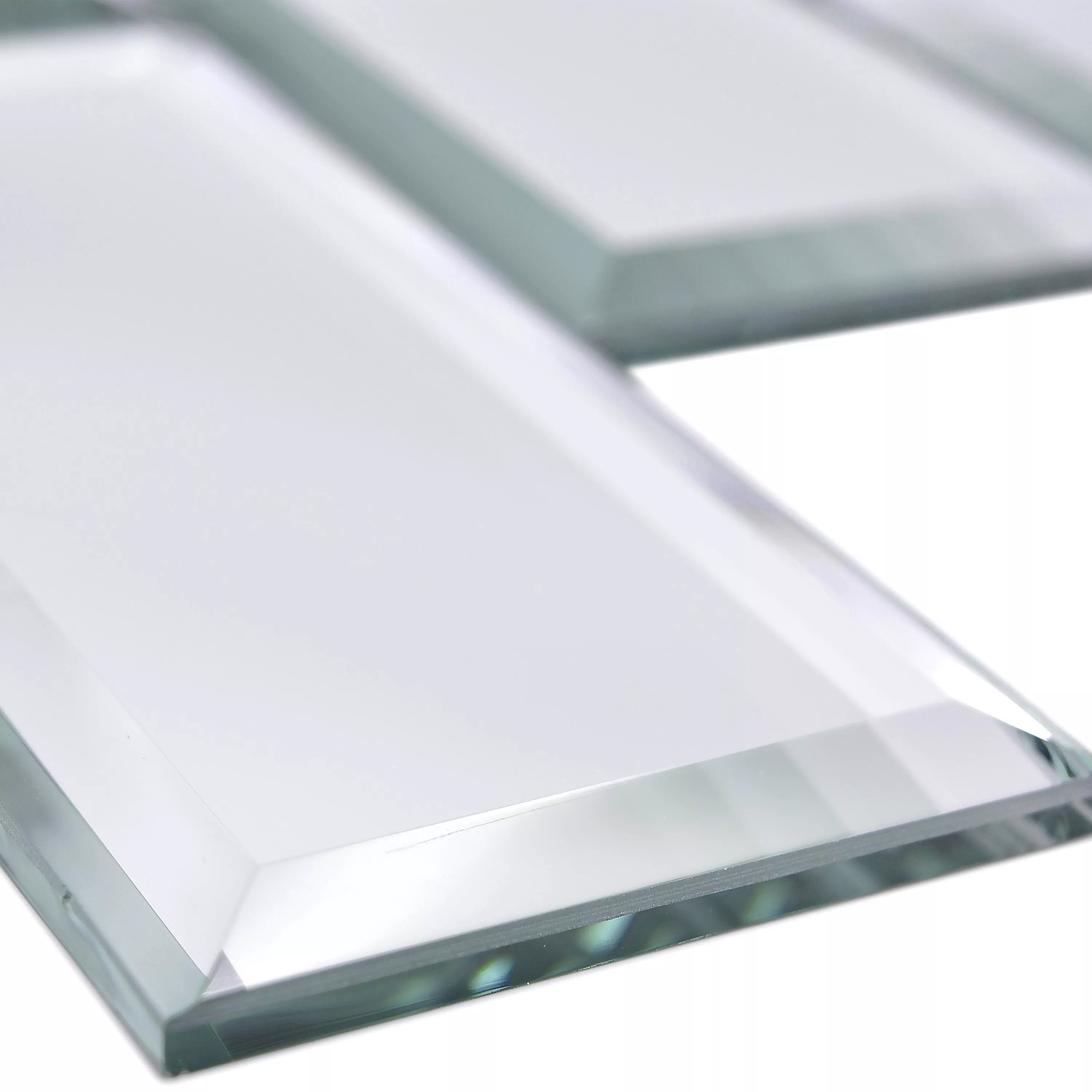 Spegel Metro Mosaik Reflexion Rektangel 73