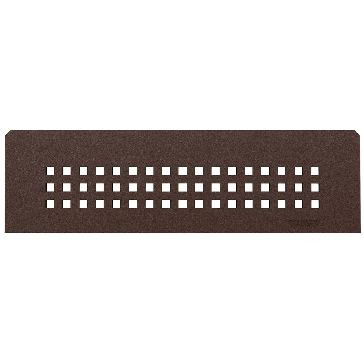 Nischvägghylla Schlüter Rektangel 30x8,7cm Kvadratisk Brons