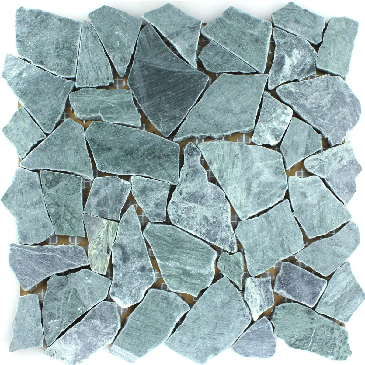 Mosaik Marmor Brott Verde Guatemala