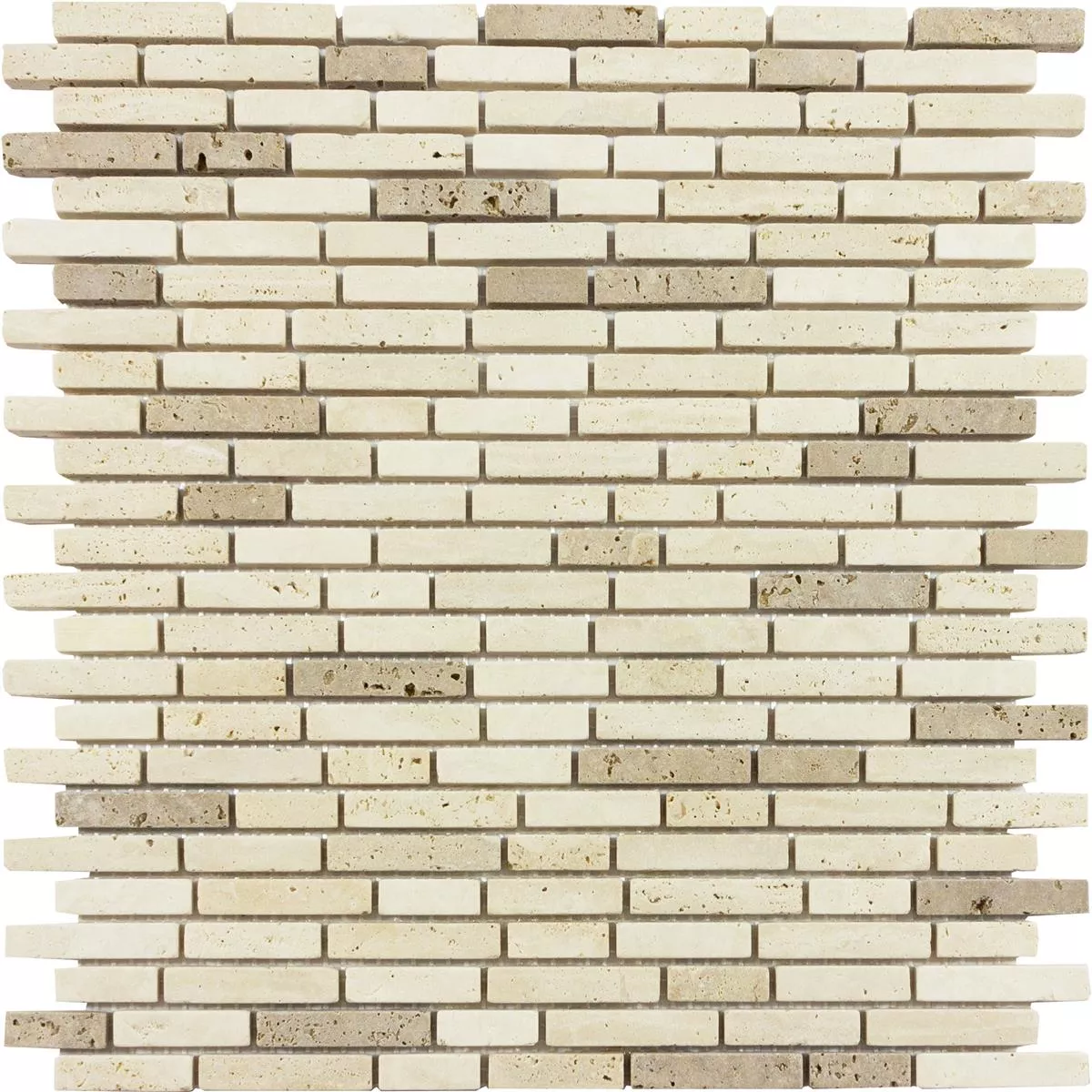 Prov Marmor Natursten Mosaik Plattor Tuscania Brick Beige