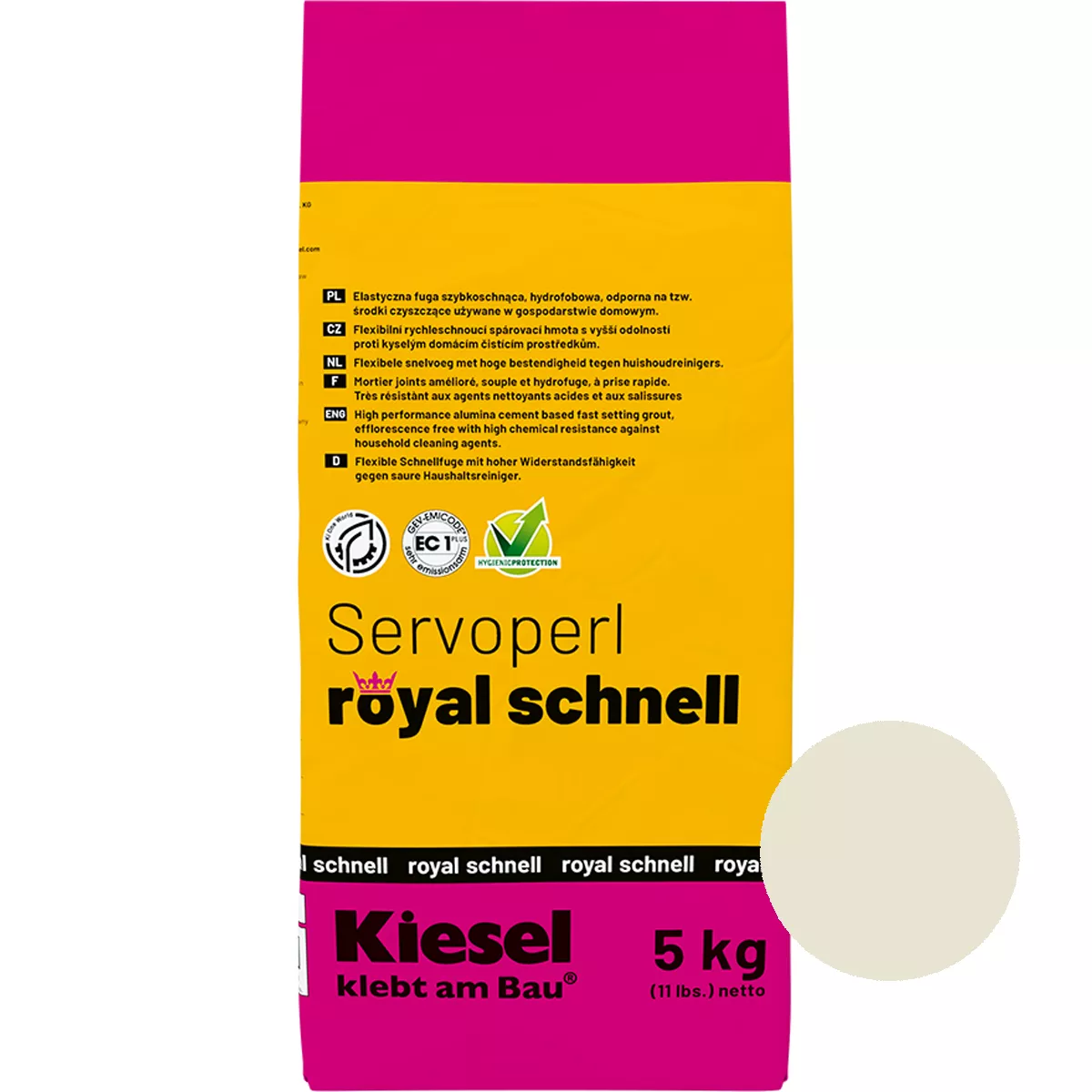 Fogmassa Servoperl Royal Schnell Pergamon 5 kg