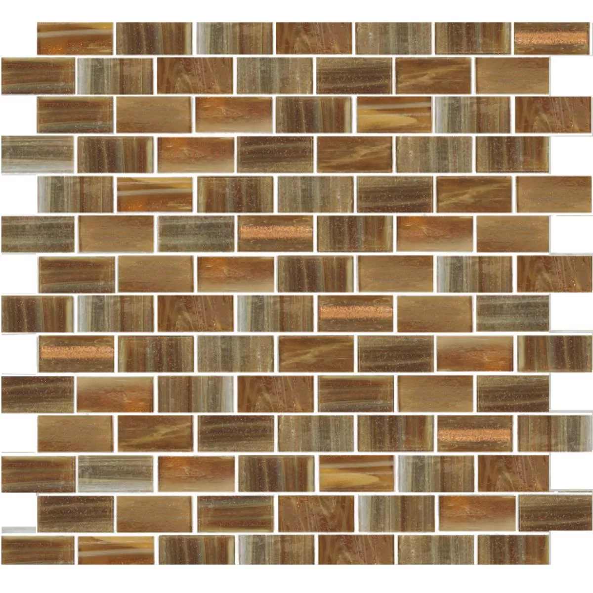Glasmosaik Plattor Trend-Vi Rectangular 282