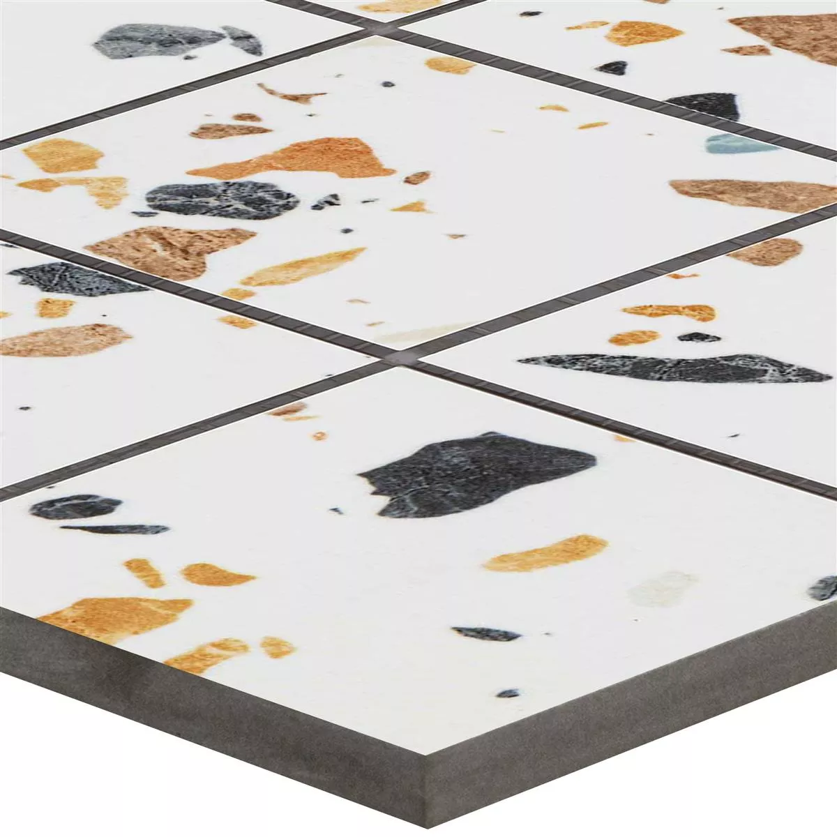 Keramikmosaik Plattor Liberty Färgrik 73x73mm